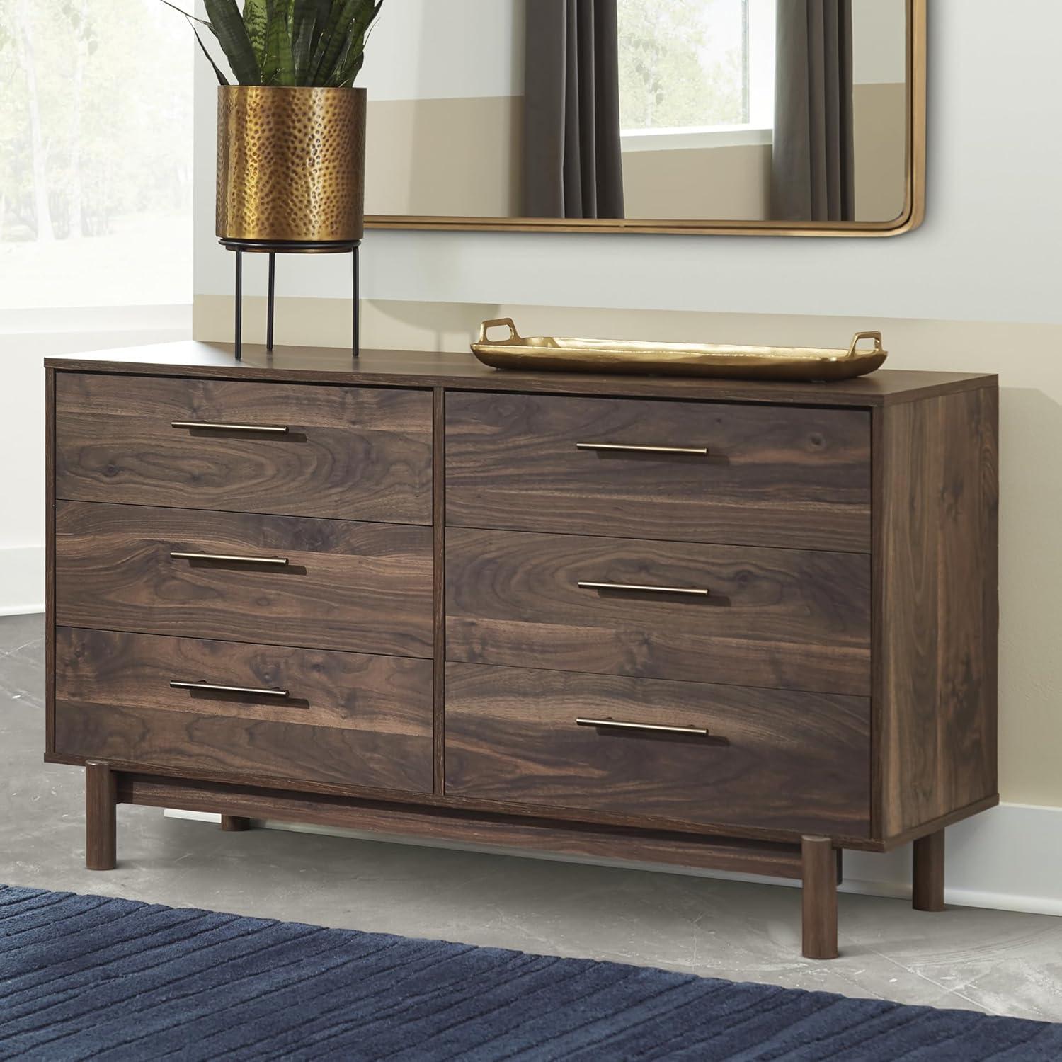 Millwood Pines Dudzik 59'' W 6 - Drawer Dresser