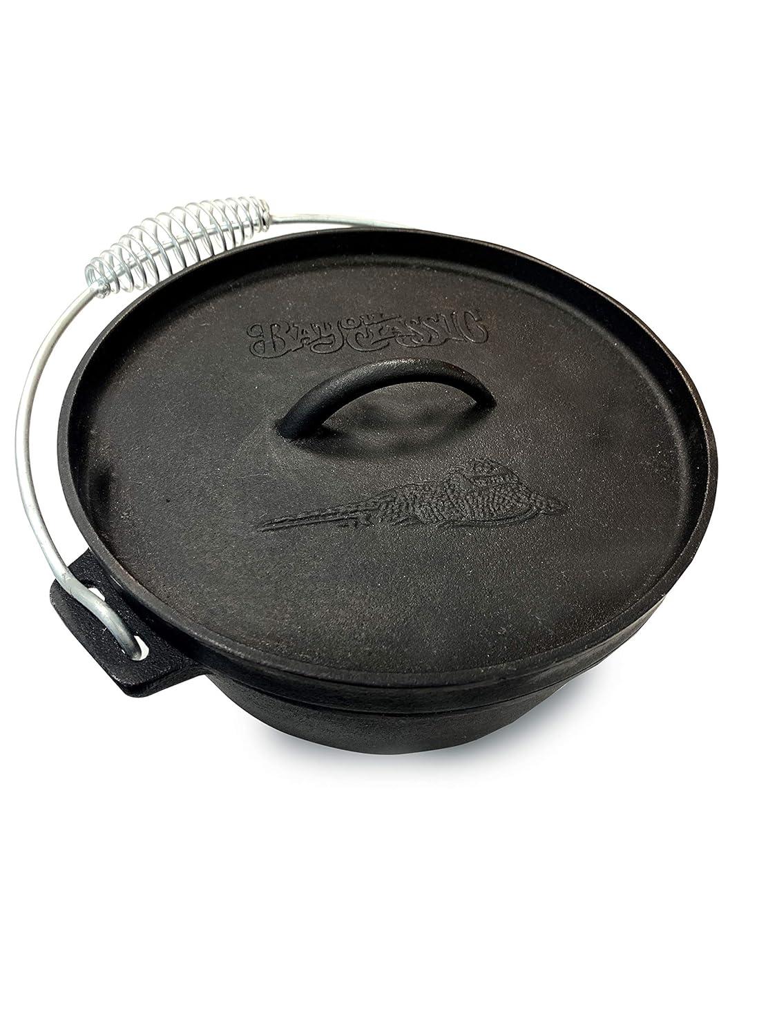 Bayou Classic Bayou Classic Non-Stick Cast Iron Round Dutch Oven