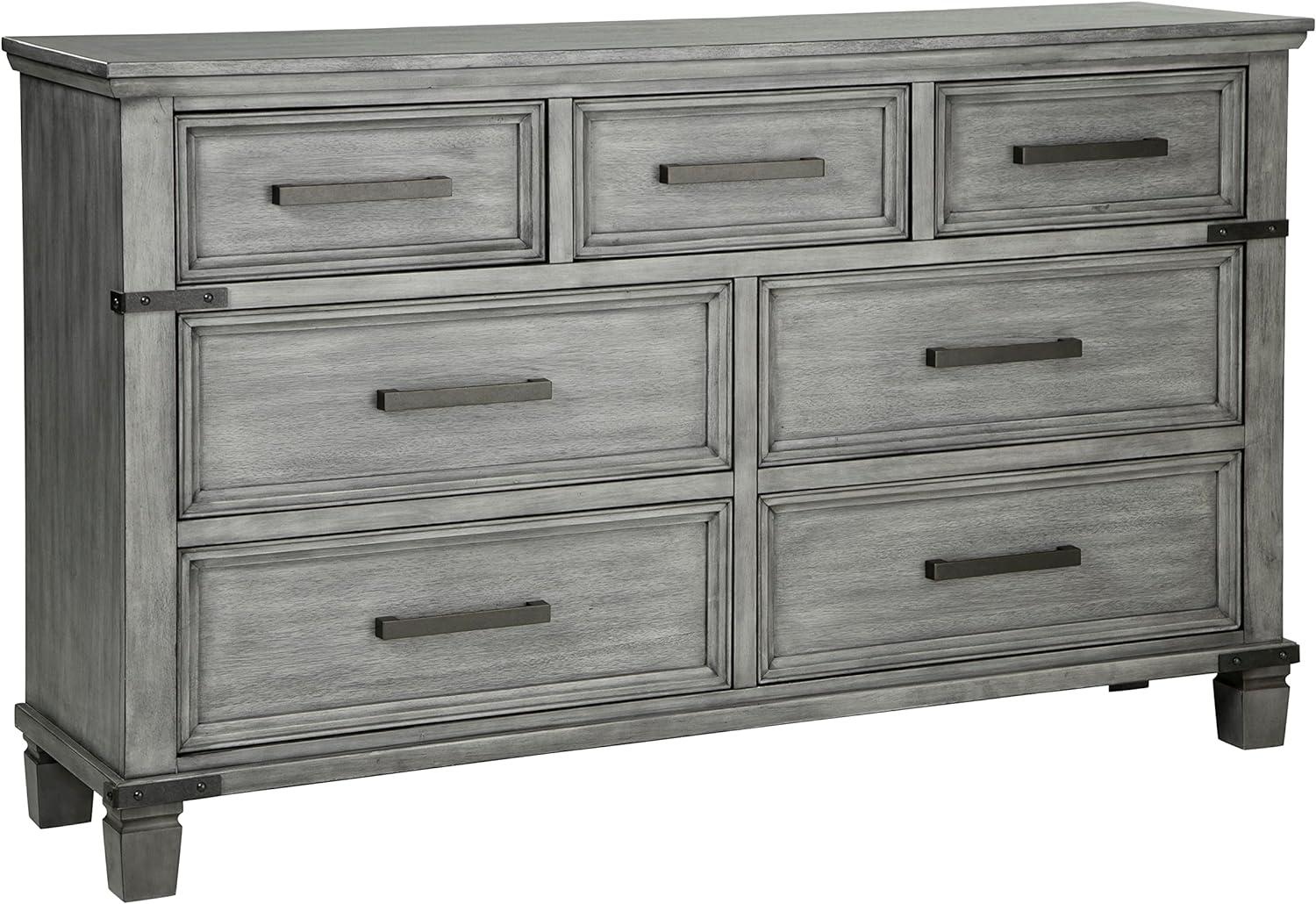 Russelyn 7 Drawer 66" W Double Dresser