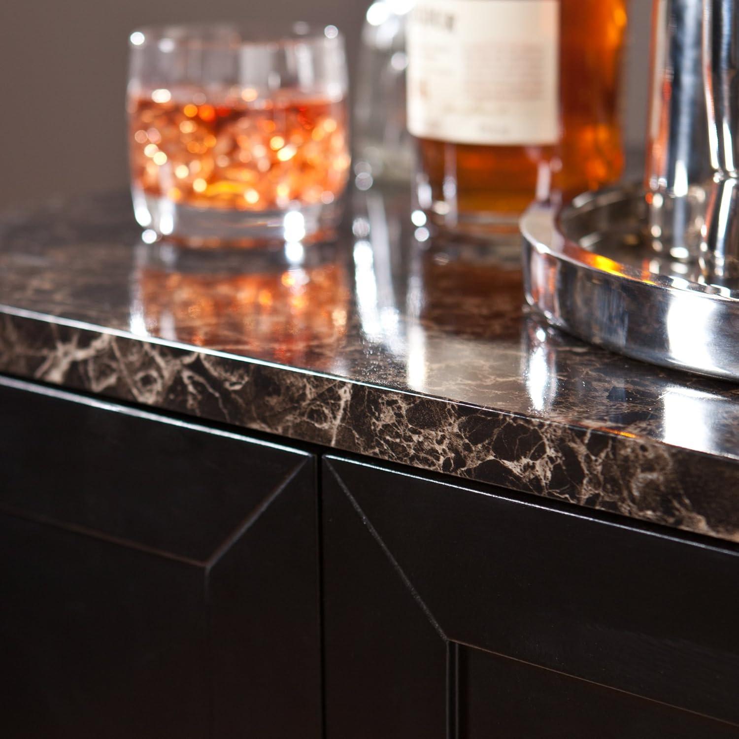 SEI Furniture Cape Town Home Bar Cabinet in Black