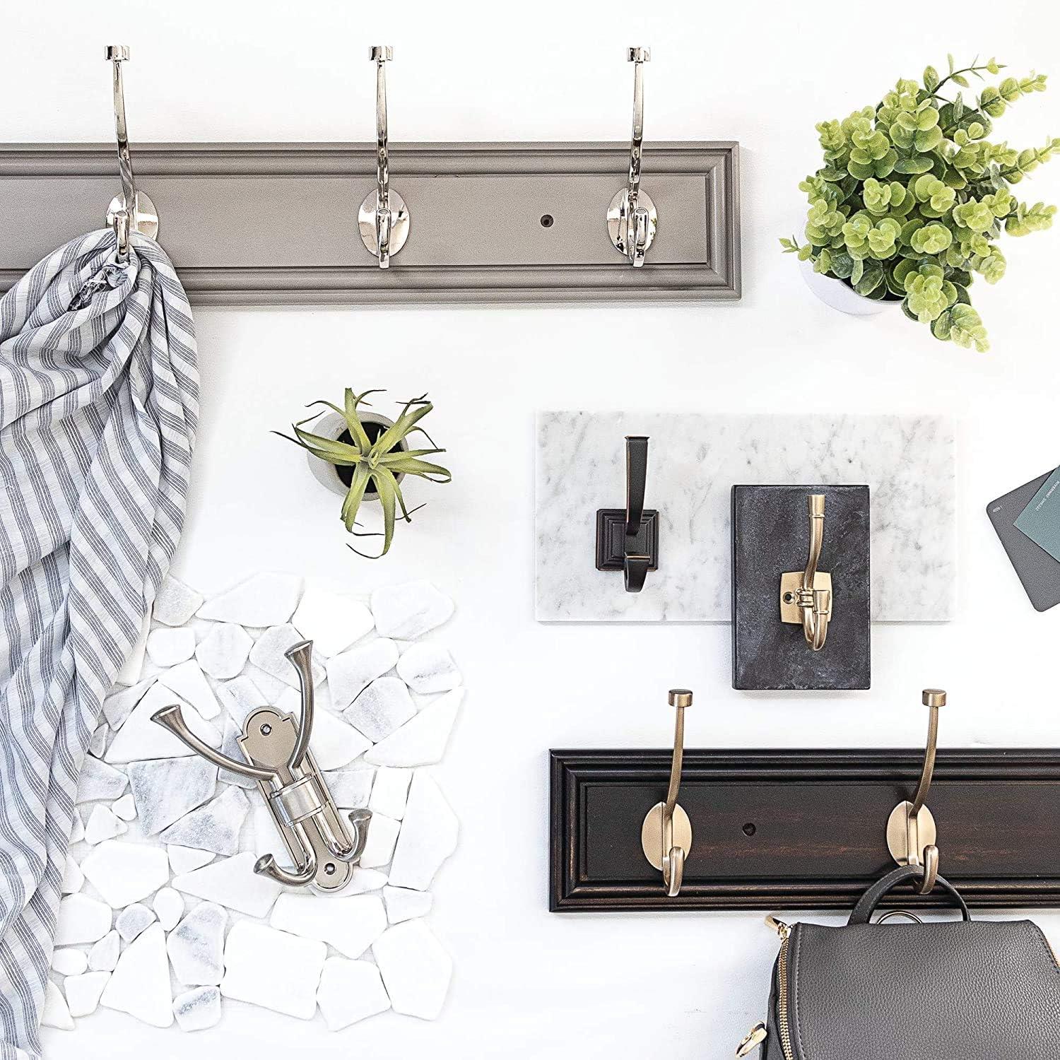 Liberty Ruavista 4-1/3 in. Venetian Bronze with Copper Highlights Coat Hook