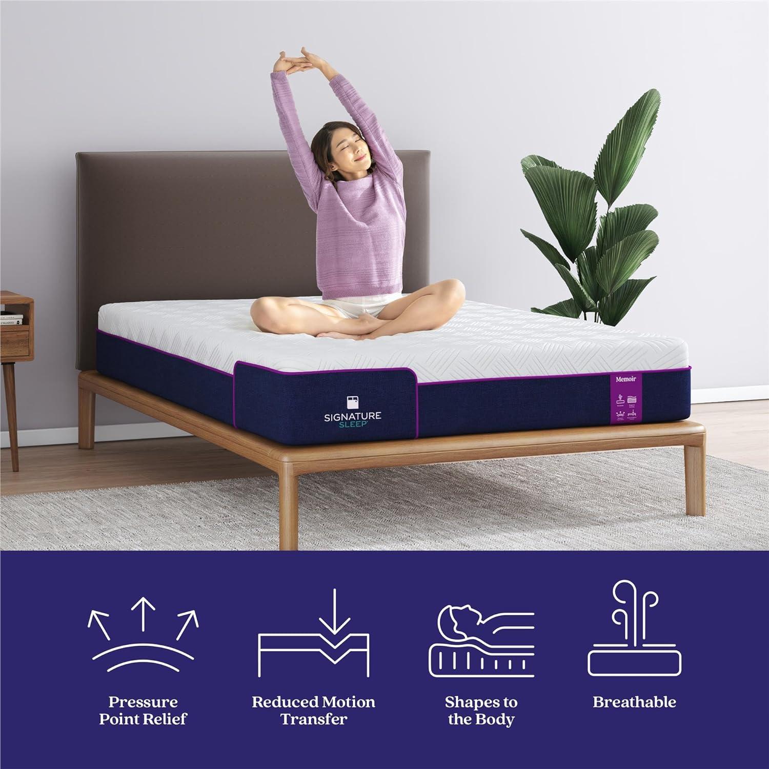 Signature Sleep Align 12'' Memory Foam Mattress