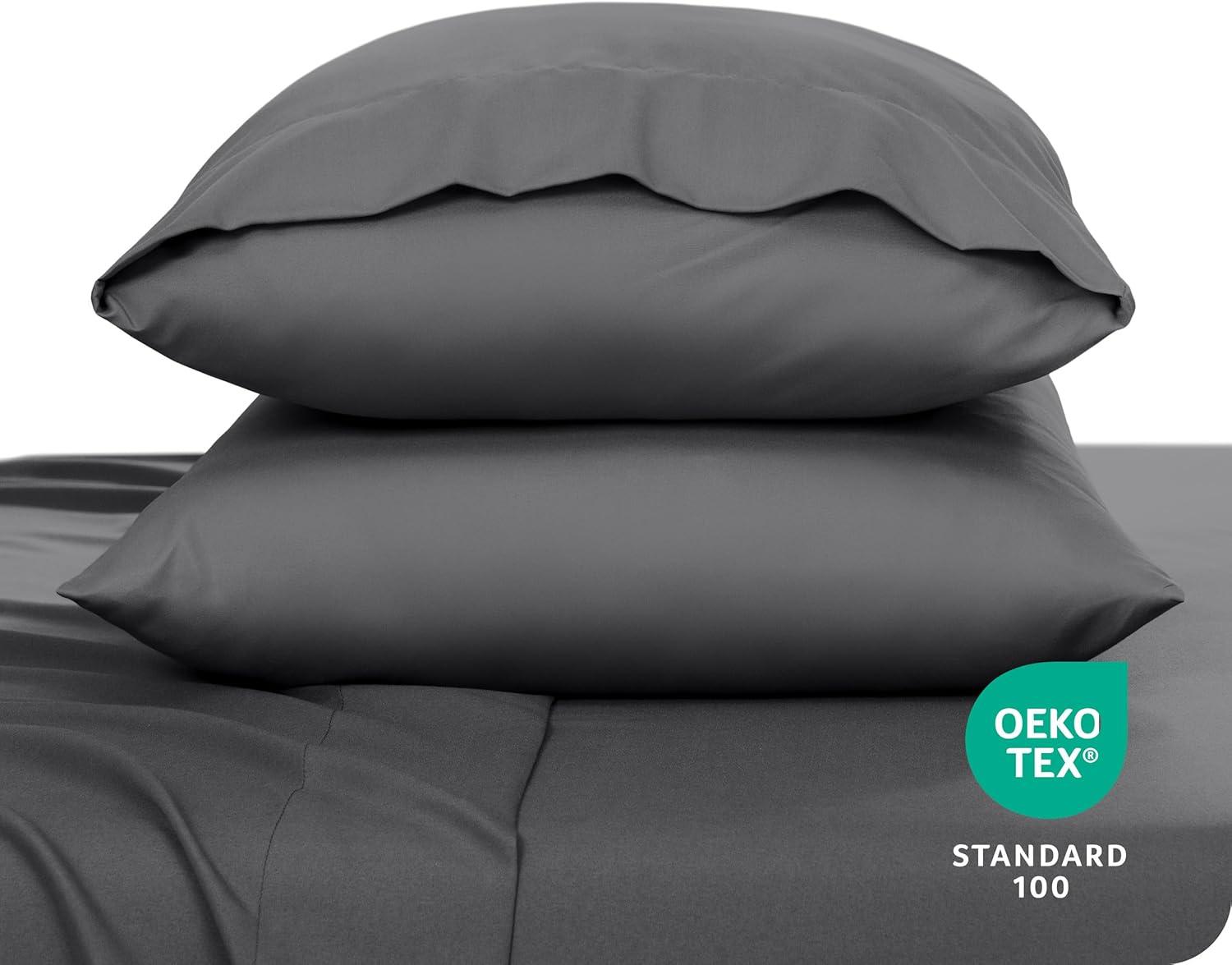 Bare Home Microfiber Pillowcase Set Envelope Closure