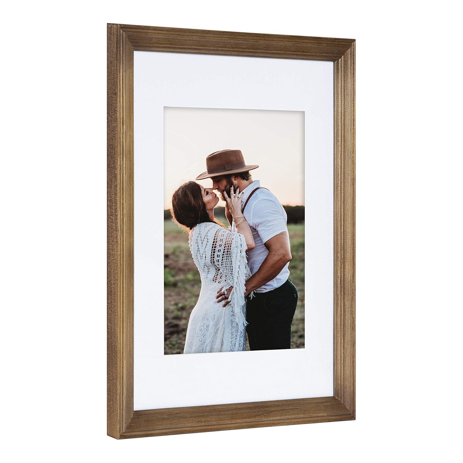 Kate and Laurel 11 x 14 Distressed Picture Frame 6 Count