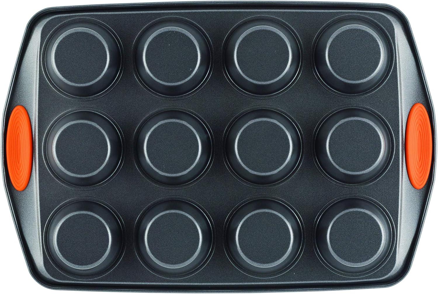 Rachael Ray 12-Cup Non-Stick Yum-O Bakeware Oven Lovin Muffin Pan