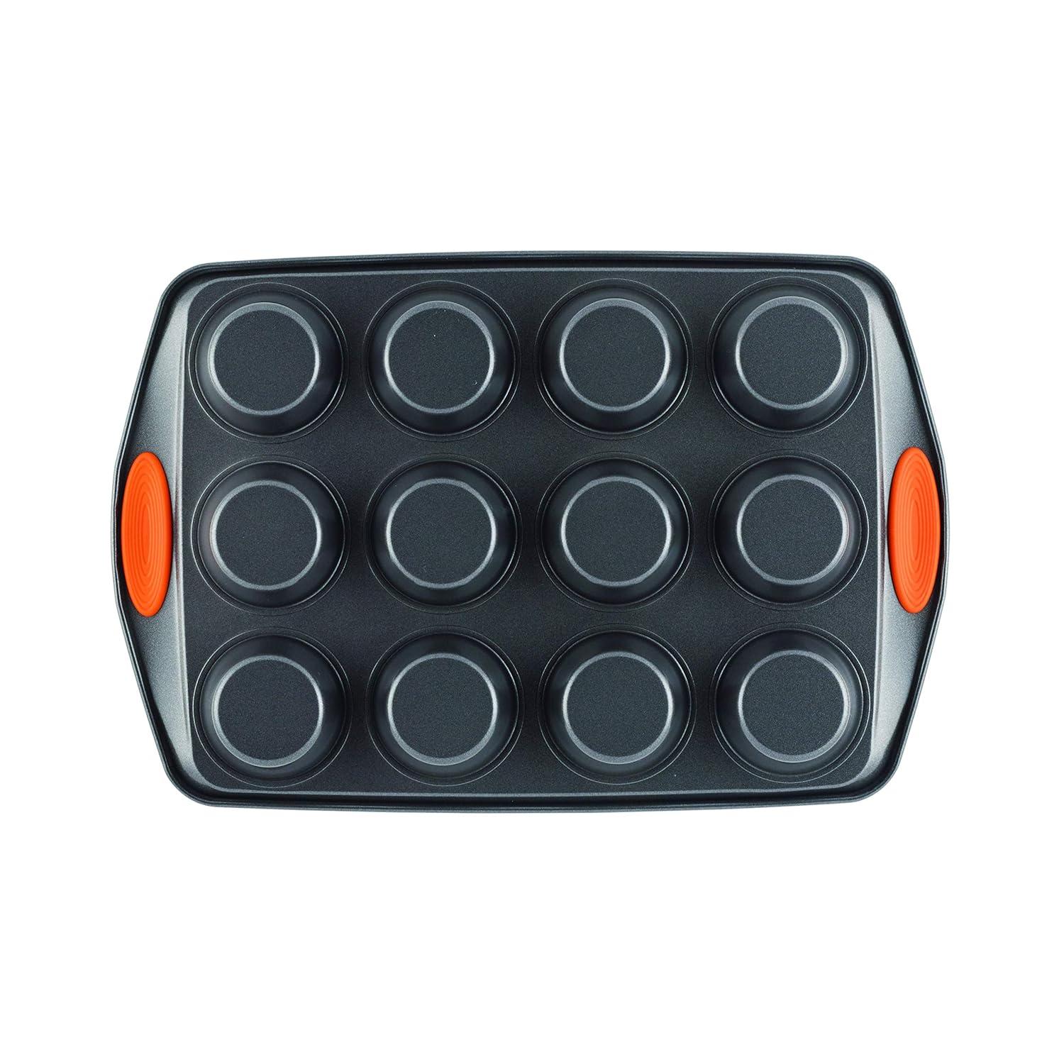 Rachael Ray Rachael Ray 12-Cup Non-Stick Yum-O Bakeware Oven Lovin Muffin Pan