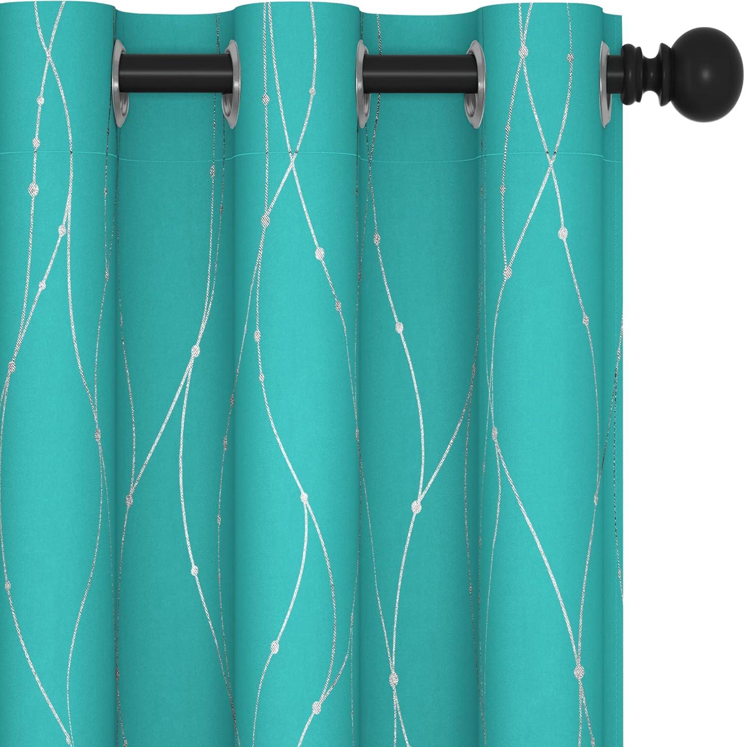 Polyester Room Darkening Curtain Pair