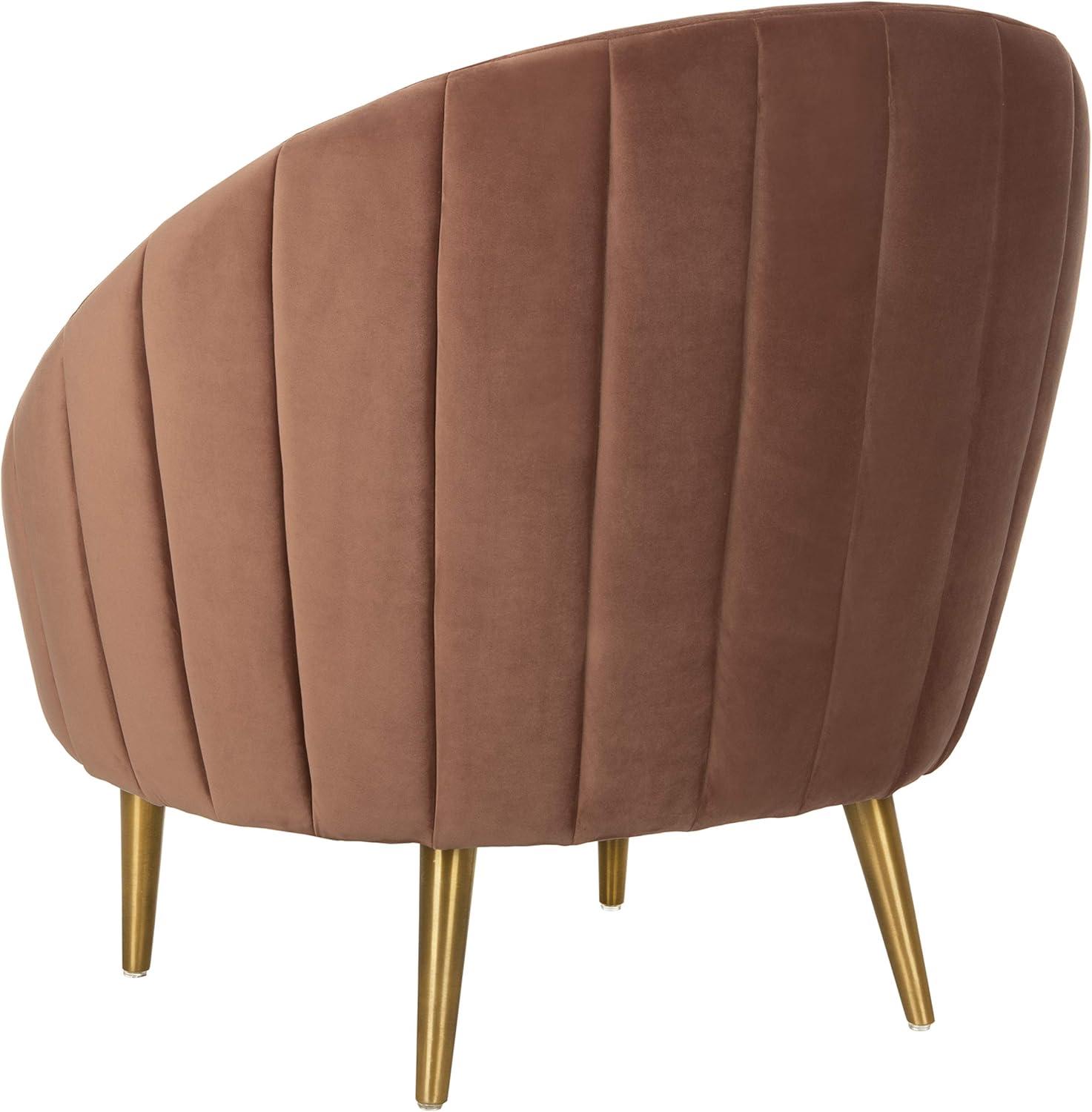 Razia Velvet Barrel Chair