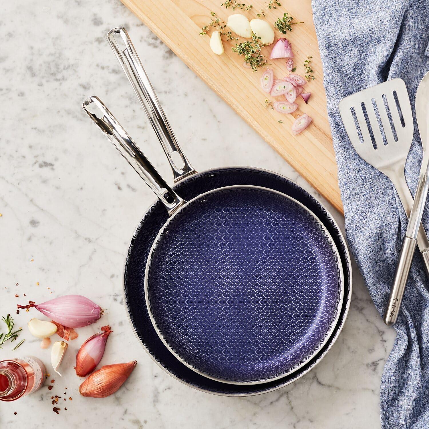 Viking Viking 3-Ply Hybrid Plus 2pc Nonstick Fry Pan Set, 9.5-inch and 11-inch