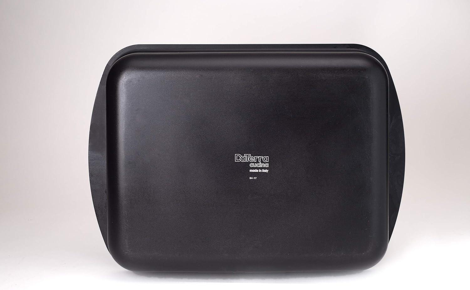 Black Ceramic Non-Stick Roasting Pan with Handles