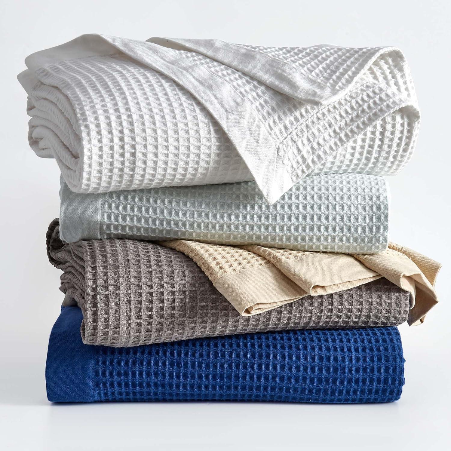 100% Cotton Waffle Weave Blanket