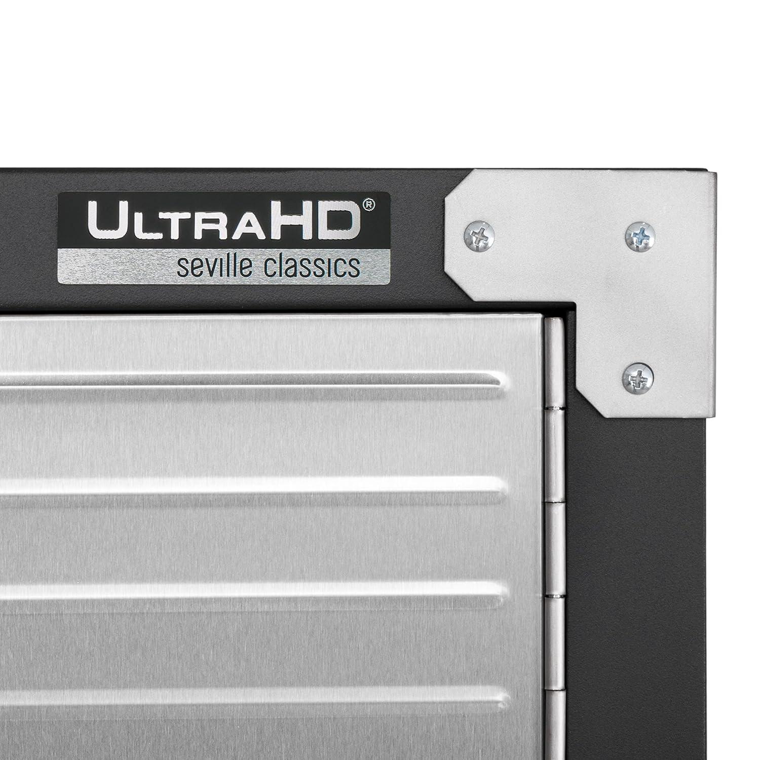 UltraHD® Seville Classics UltraHD Extra-Wide Storage Cabinet, 60" W x 24" D x 72" H