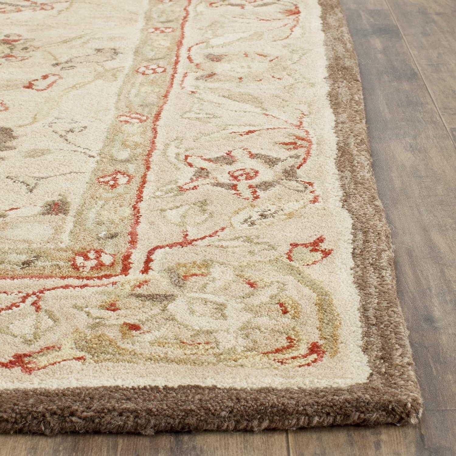 SAFAVIEH Anatolia Venice Traditional Wool Runner Rug, Beige, 2'3" x 14'