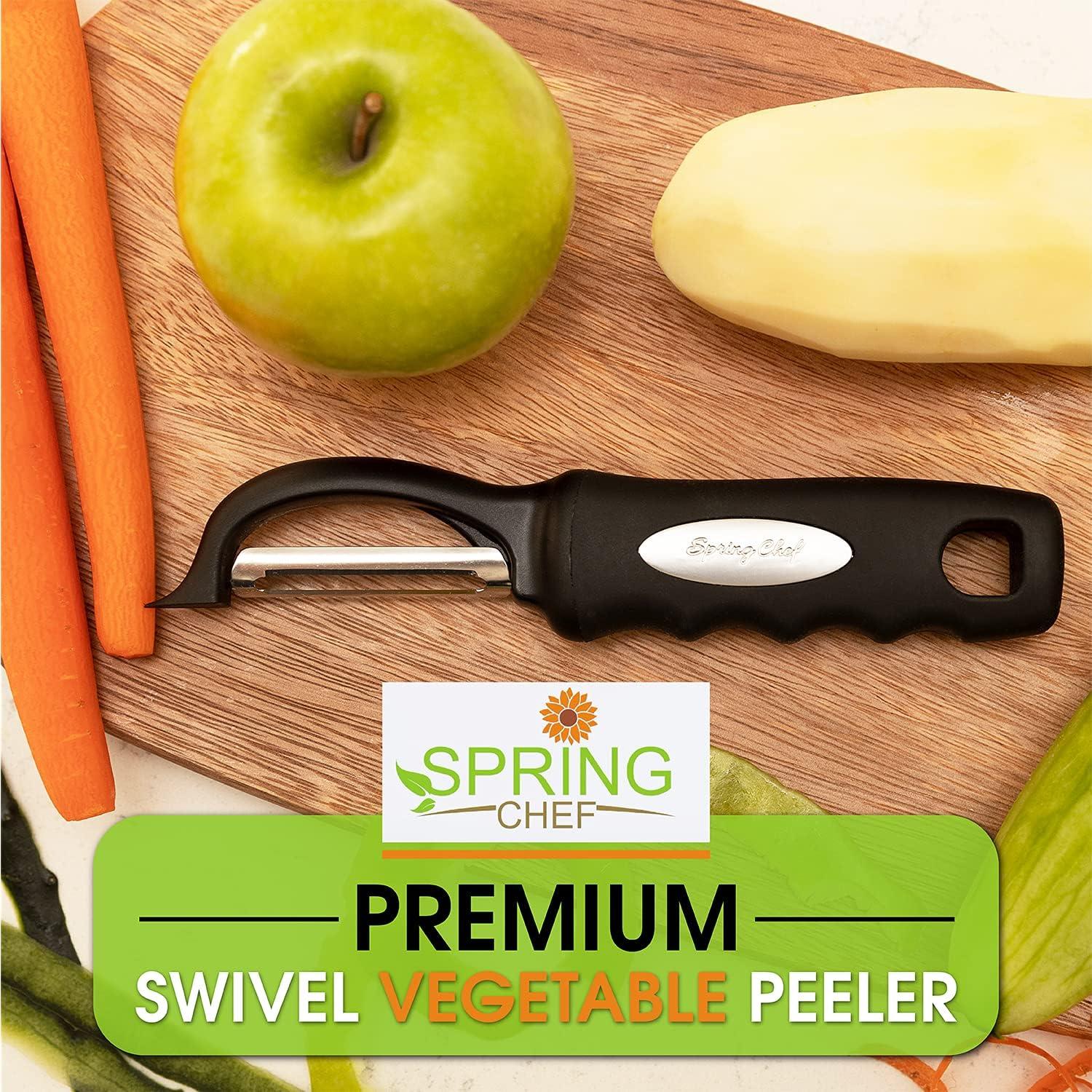 Spring Chef Premium Swivel Vegetable Peeler