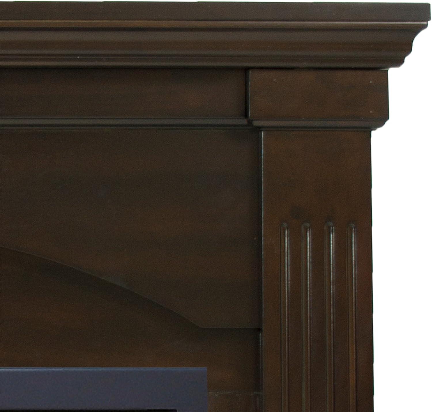 Pleasant Hearth 36 in. Natural Gas Compact Freestanding Tobacco Vent Free Fireplace 20,000 BTU