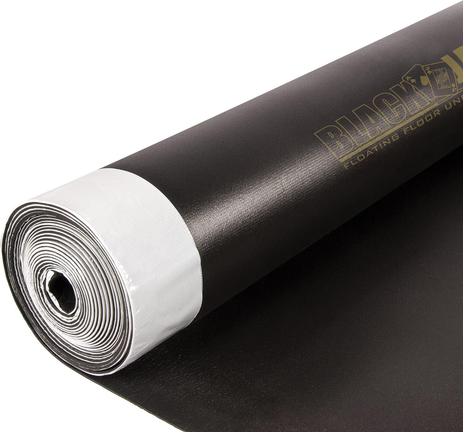 Roberts Black 100 sq. ft. Foam Flooring Underlayment Roll