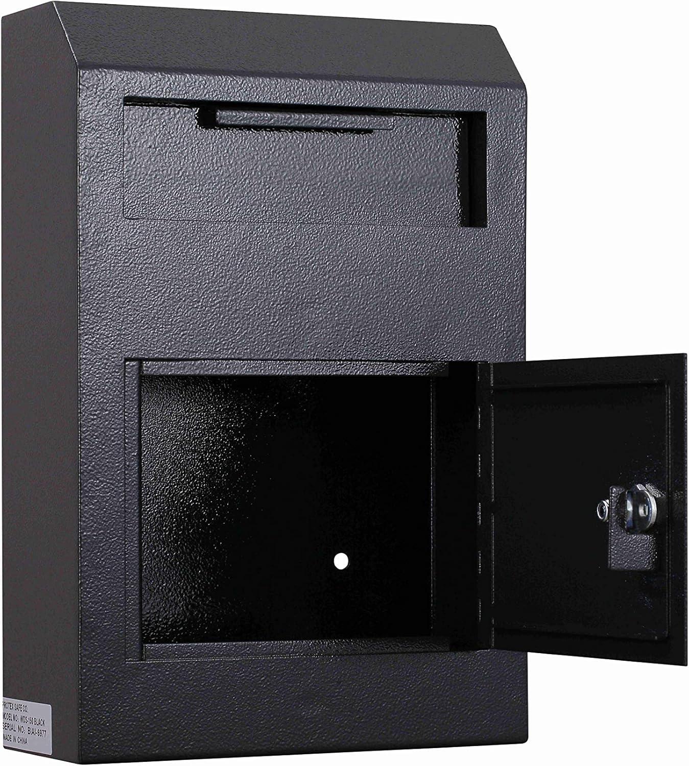 Protex Safe Co. Wall Mount Steel Drop Box