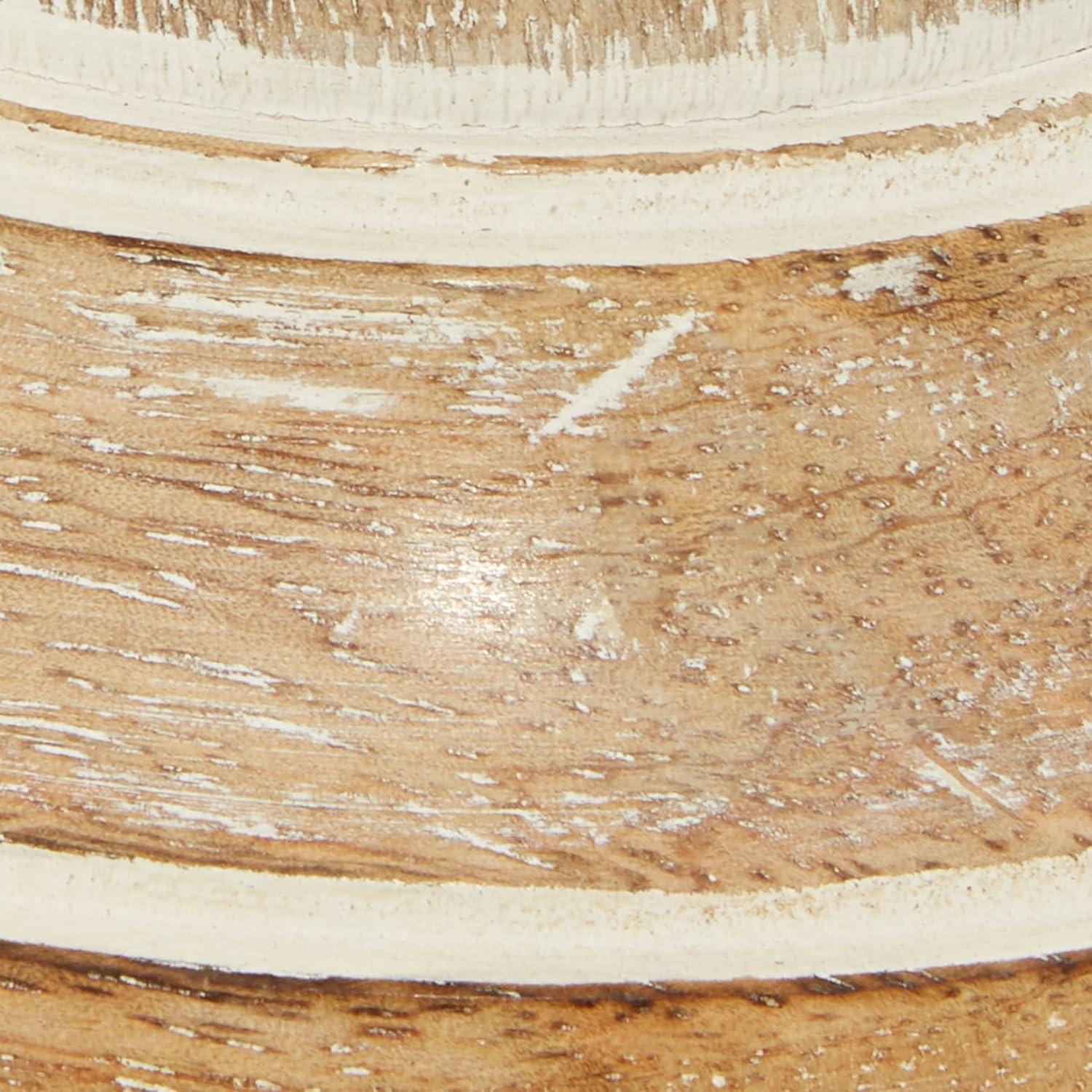 Candle Stands - Wood Candle Holder Pair