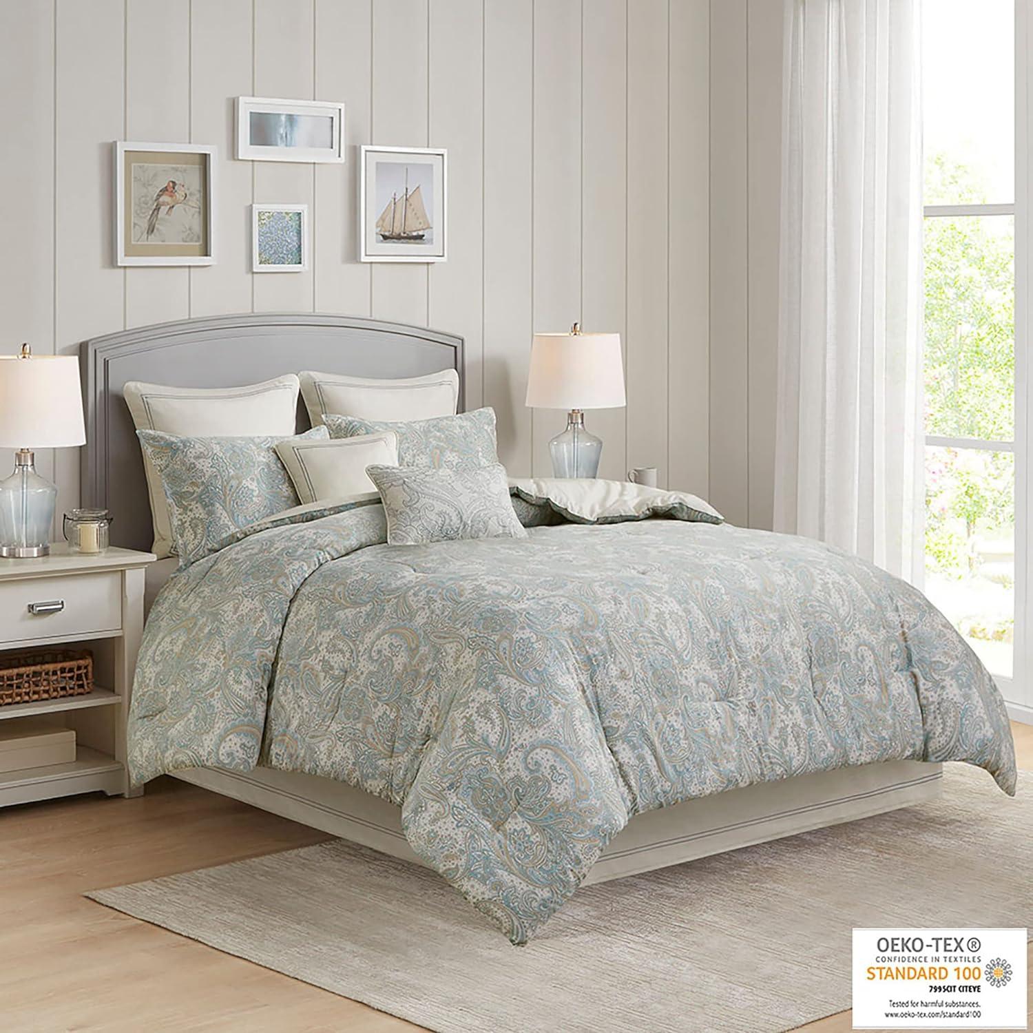 Harbor House Chelsea Paisley Comforter Set, Queen, Multi