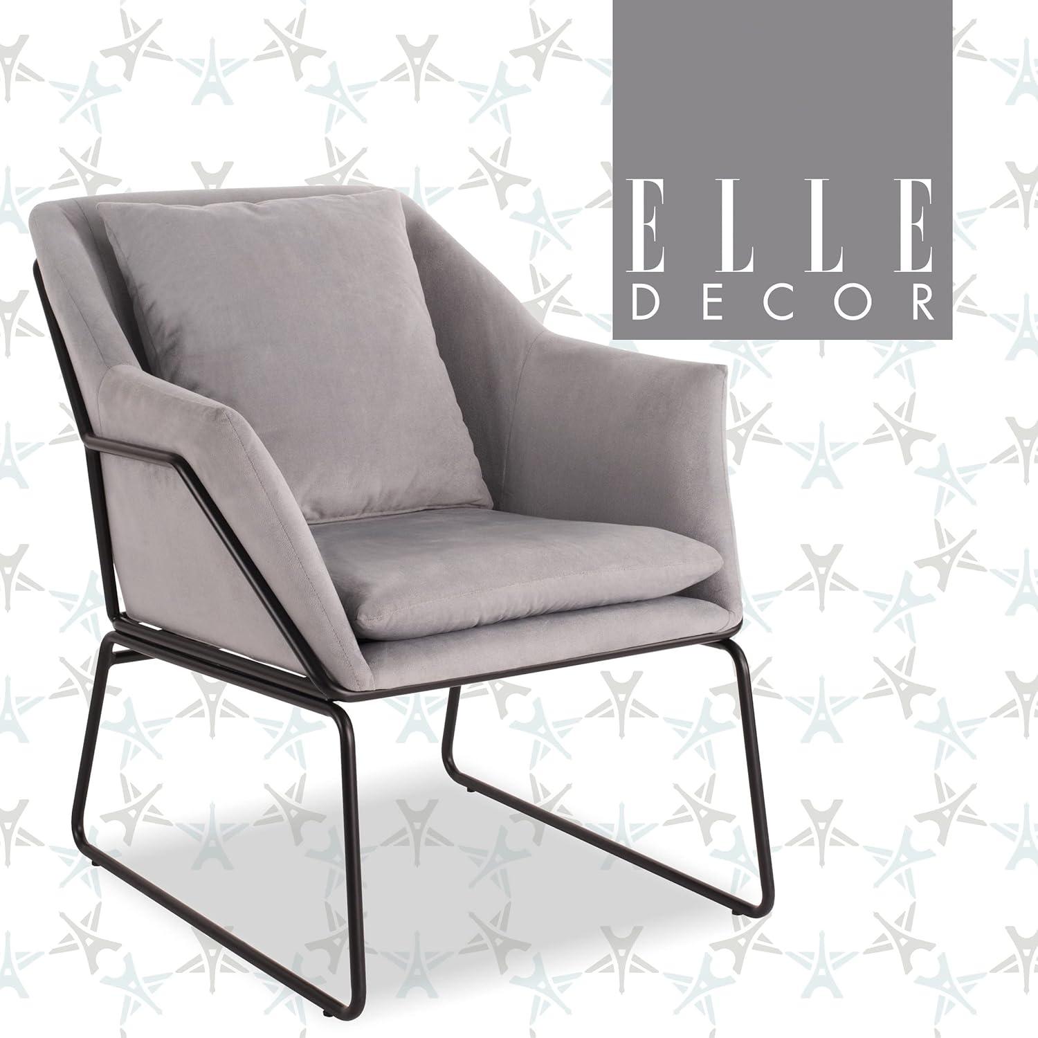 Odile Metal Frame Accent Chair - Adore Décor