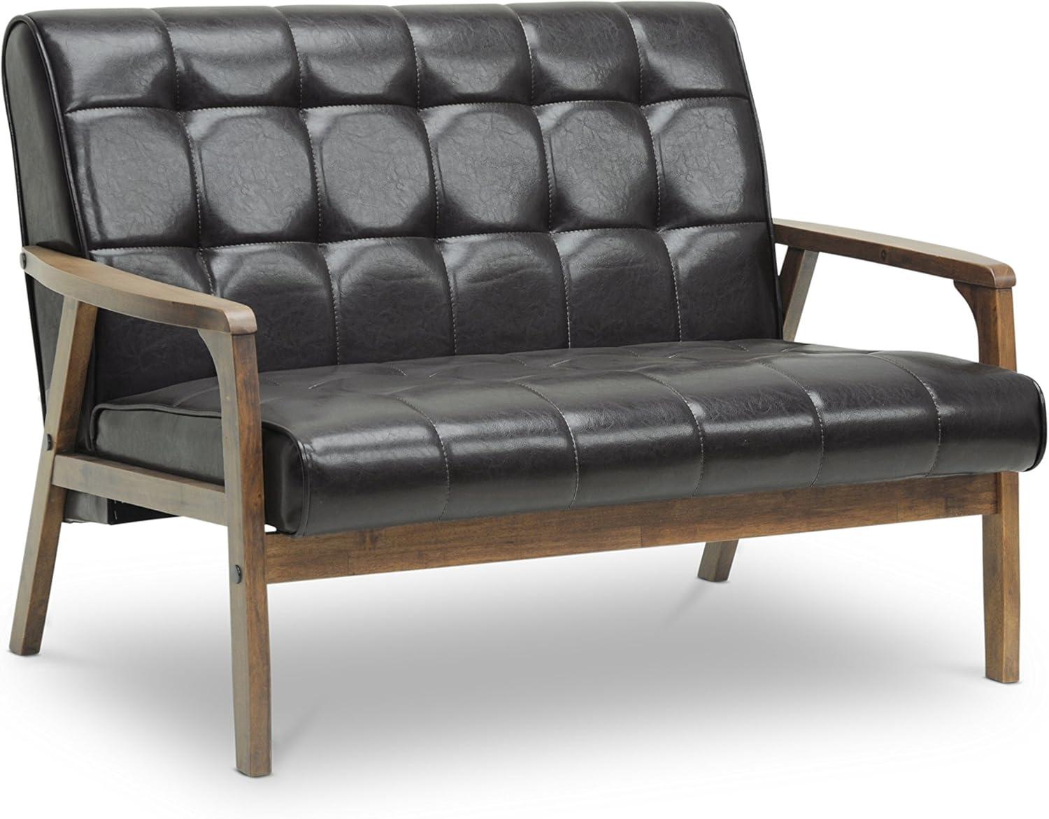 Mid-Century Masterpieces Loveseat - Baxton Studio