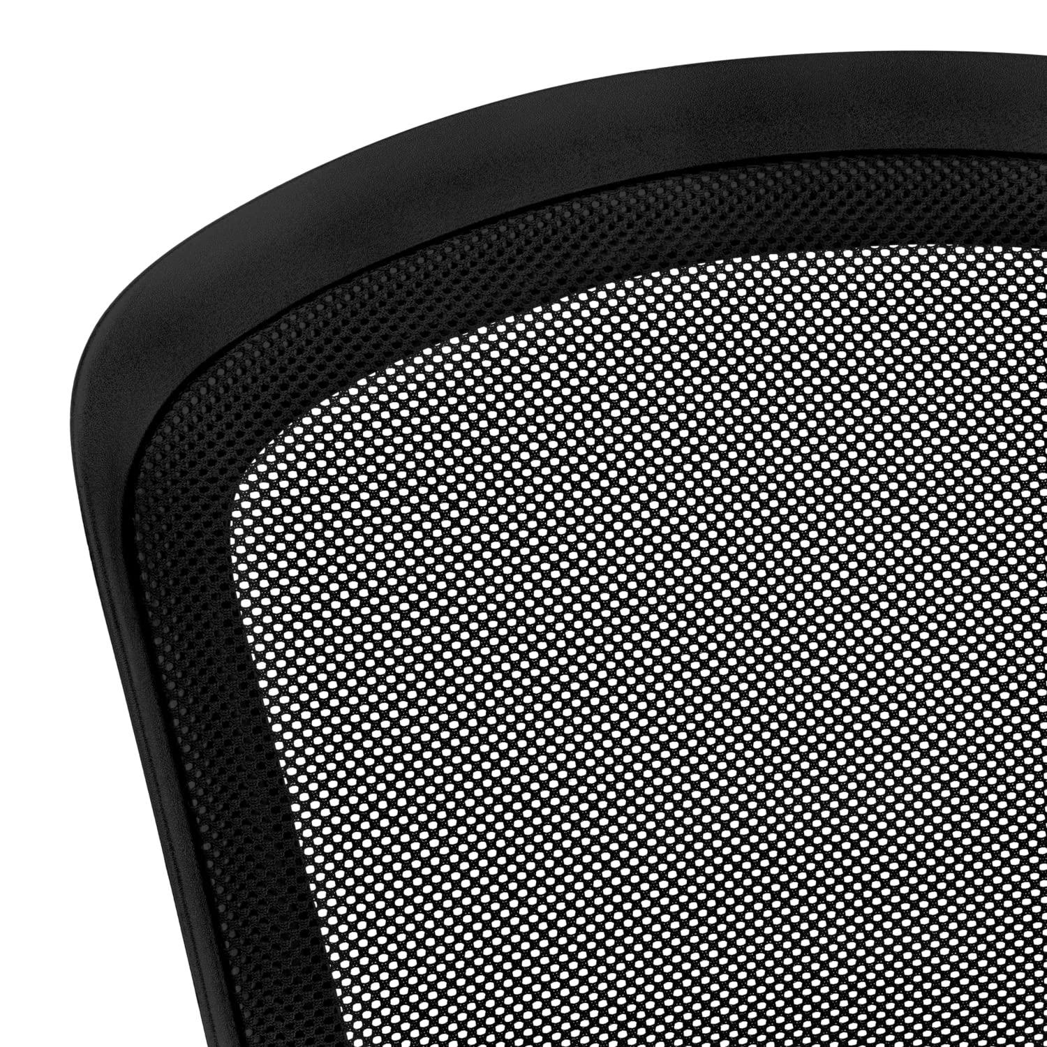 Monarch Specialties Office Chair, Swivel, Ergonomic, Armrests, Computer Desk, Work, Black Mesh