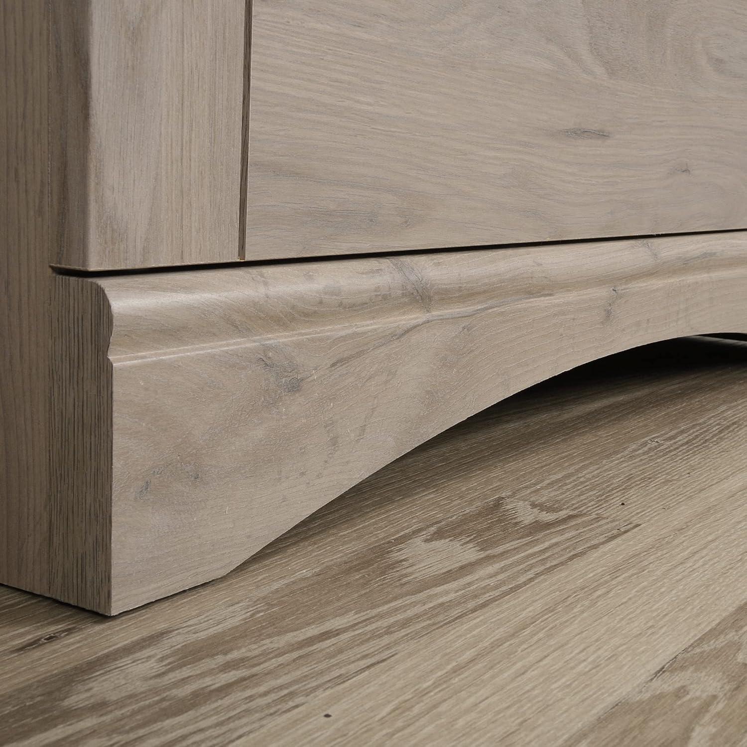 2 Drawer Lateral File Cabinet Laurel Oak - Sauder: Full Extension, Legal/Letter Size, Interlocking