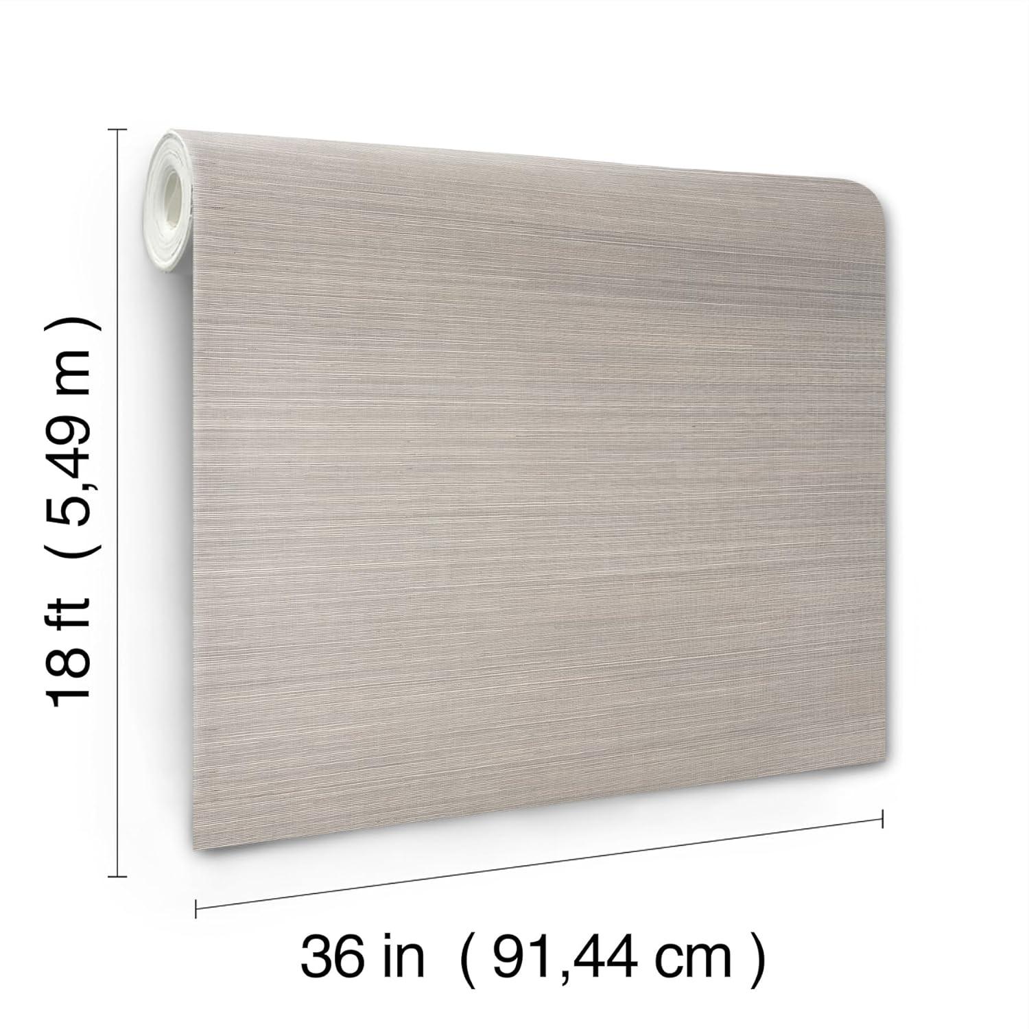 Birch Lane™ Weatherhill Natural Sisal Peel and Stick Grasscloth Wallpaper