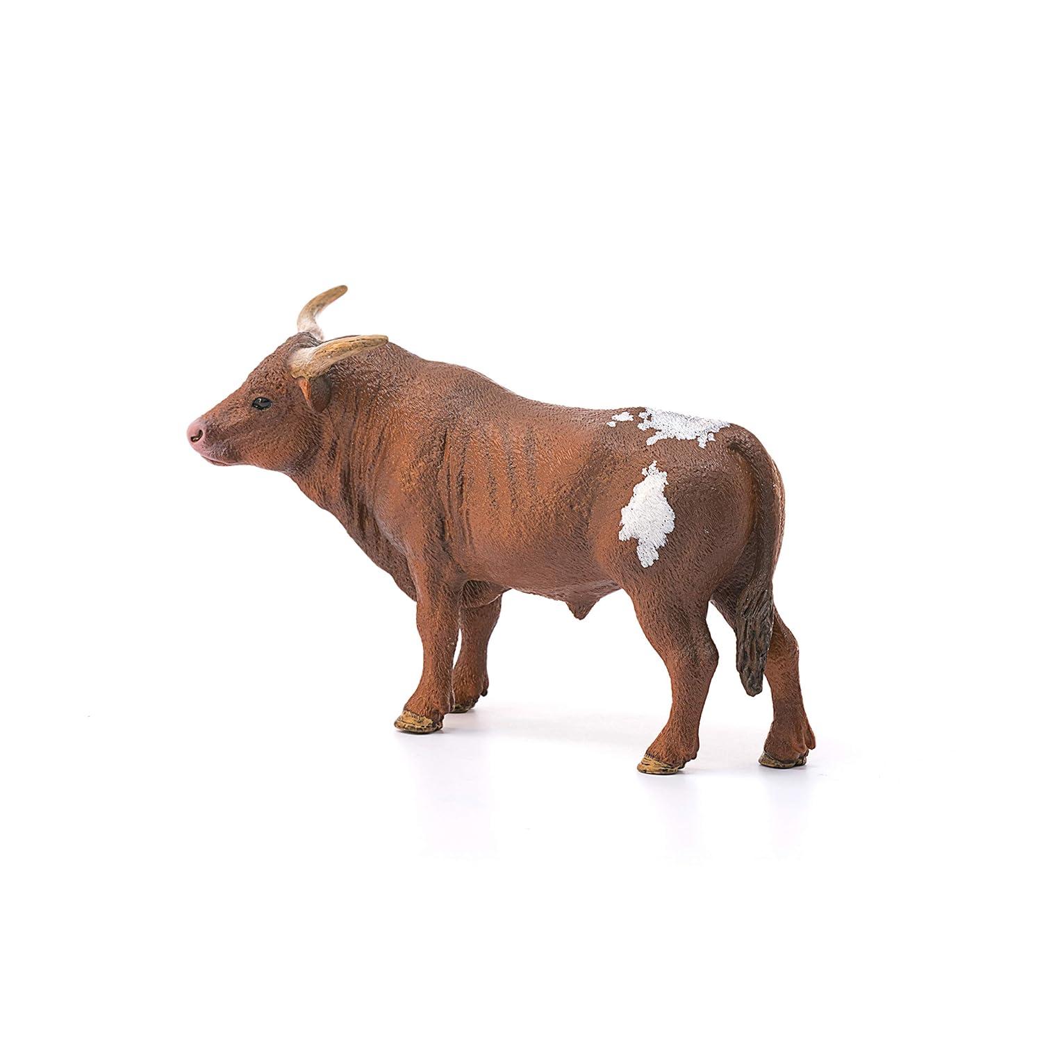Texas Longhorn Bull Figure by Schleich 13866