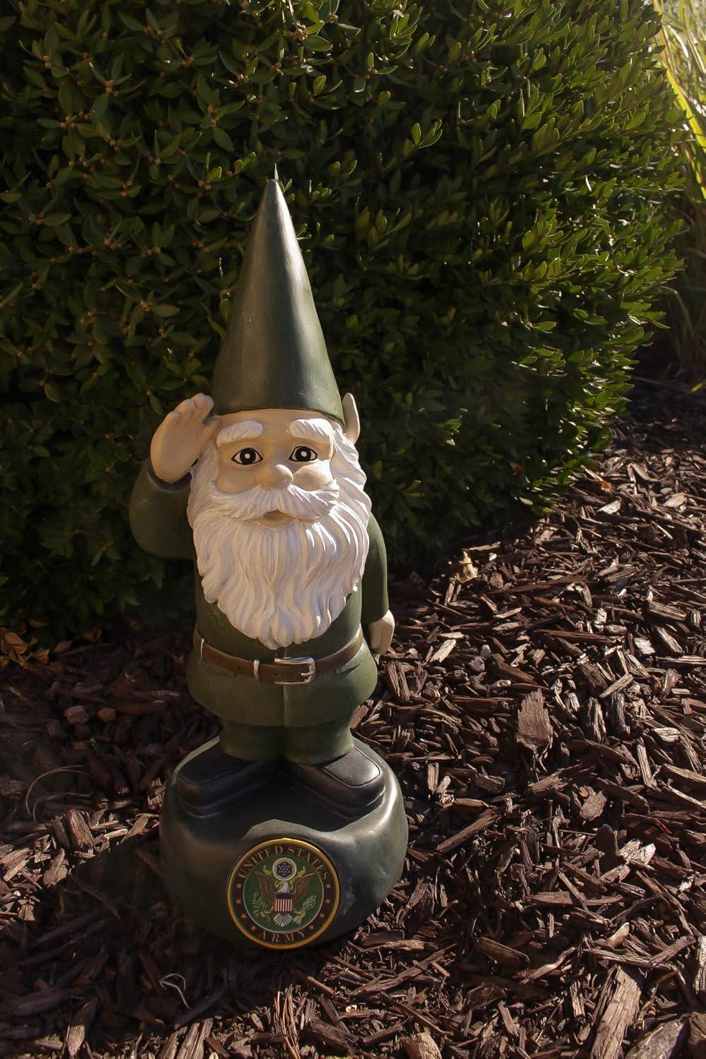 Red Carpet Studios 35161 Garden Gnome United States Army