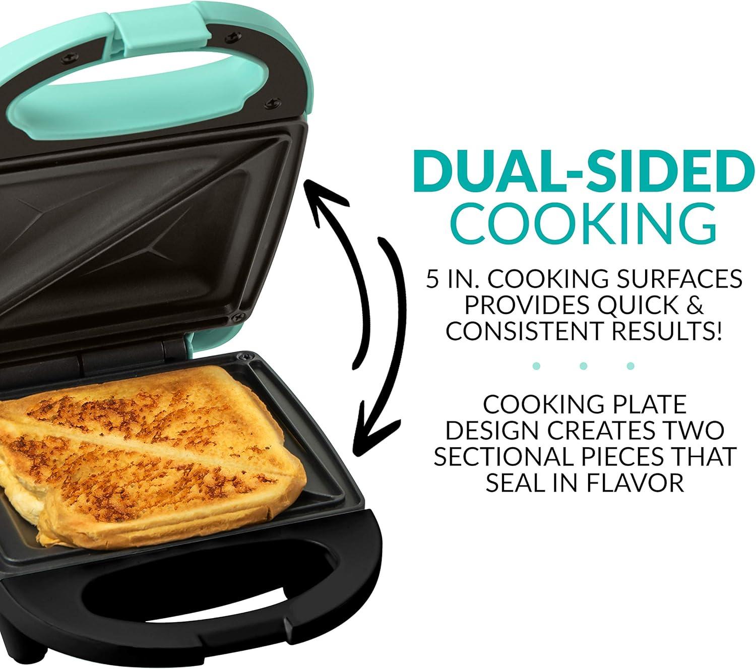 Nostalgia Nostalgia MyMini Personal Sandwich Maker, Pizza Pockets, Quesadillas, Breakfast, Paninis