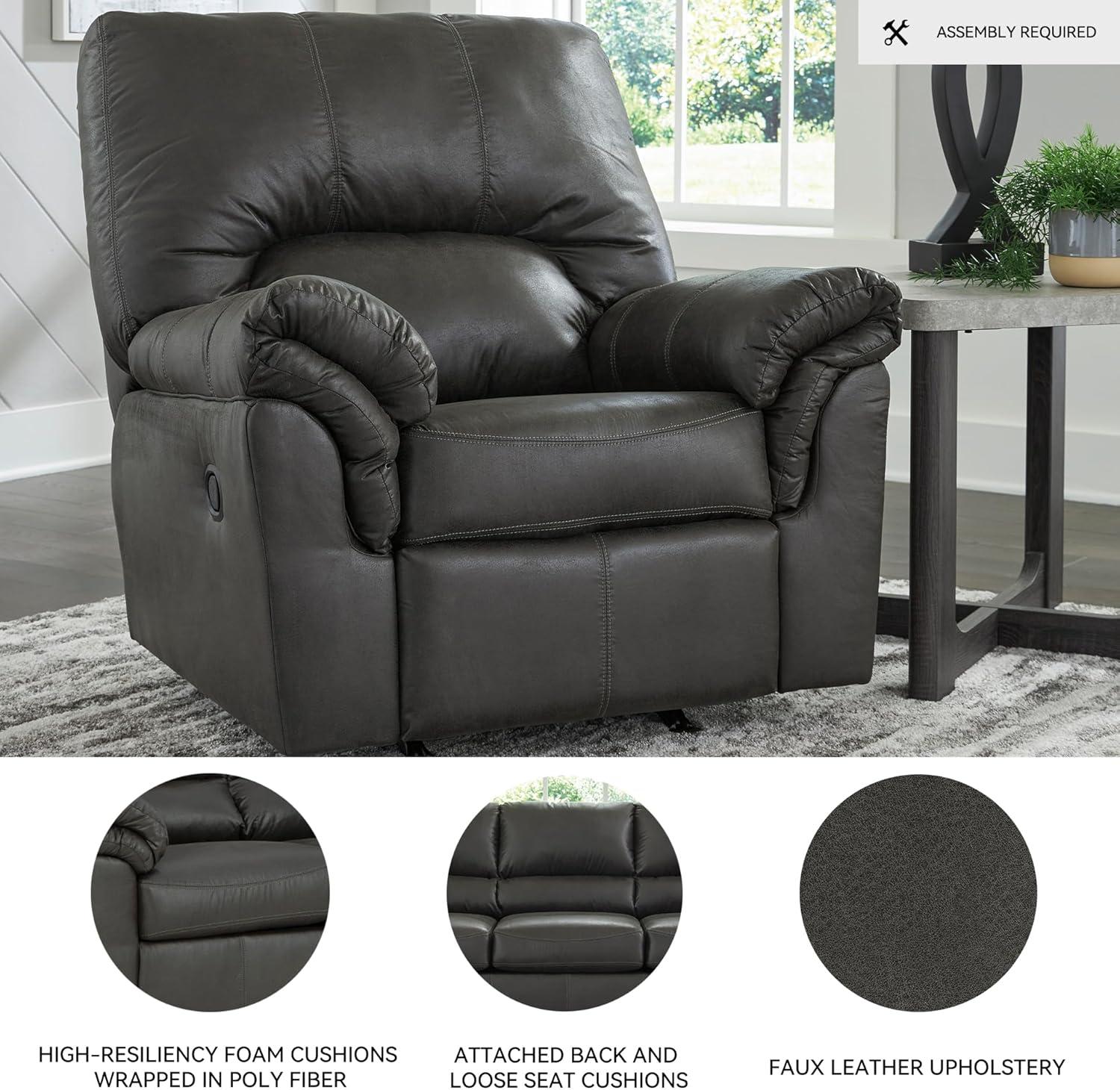 Antolin Faux Leather Recliner