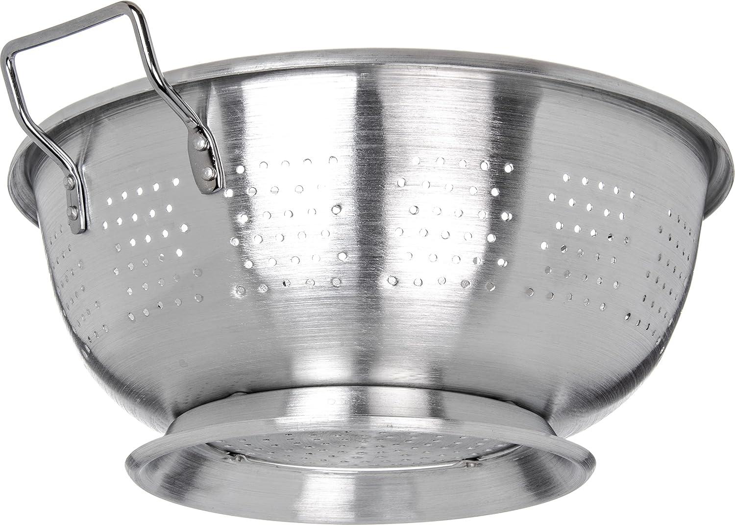 Carlisle 60280 Standard Weight 16 Qt. Aluminum Colander