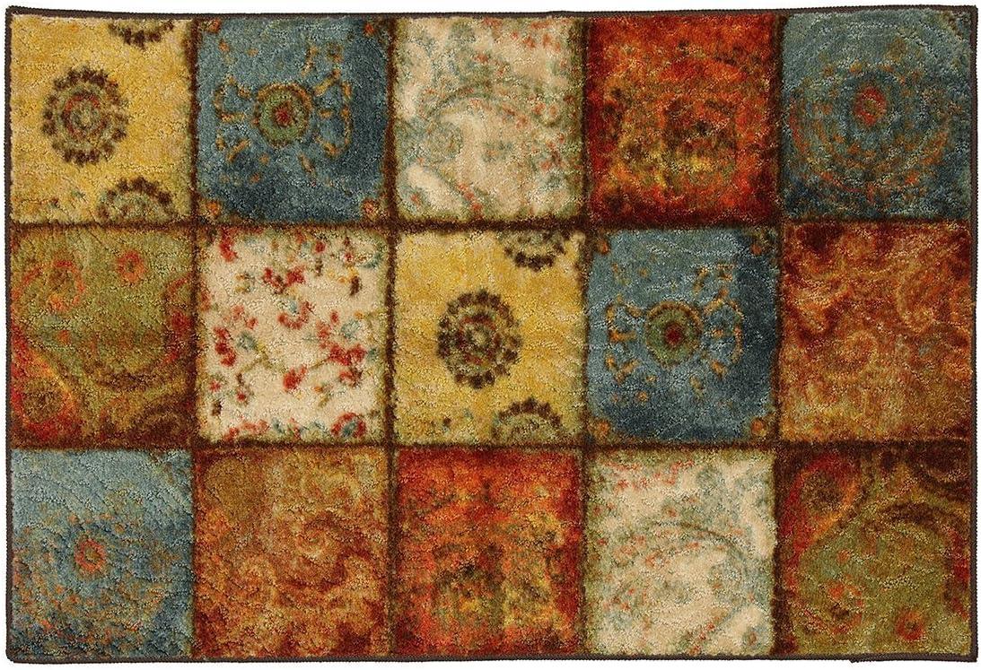 Mohawk Home Artifact Multi-Panel 1 Ft. 8 In. x 2 Ft. 10 In. Accent Rug