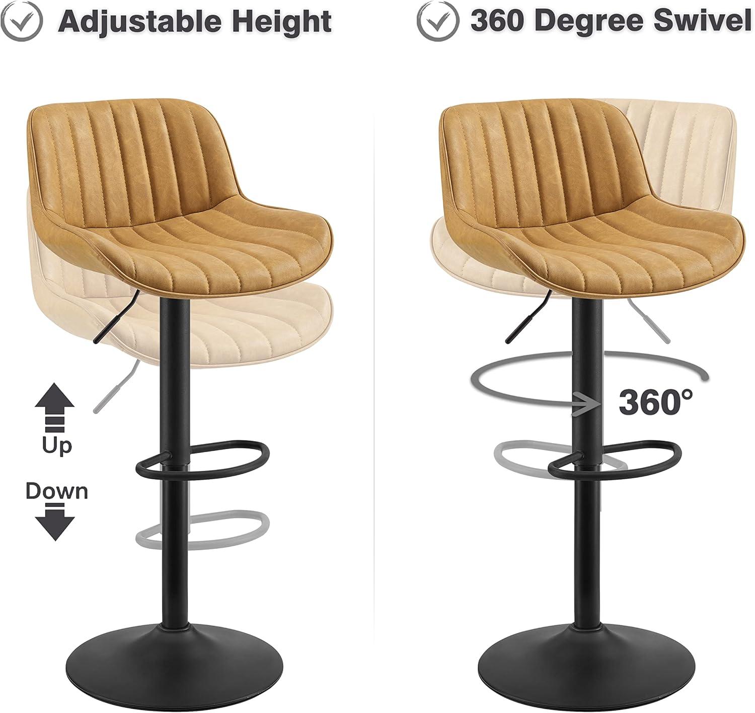 Swivel Adjustable Height Stool