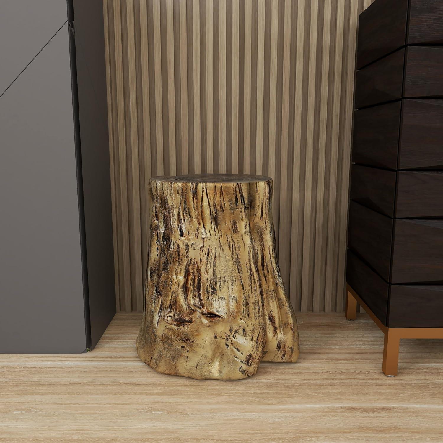 Eclectic Tree Trunk Inspired Foot Stool - Olivia & May