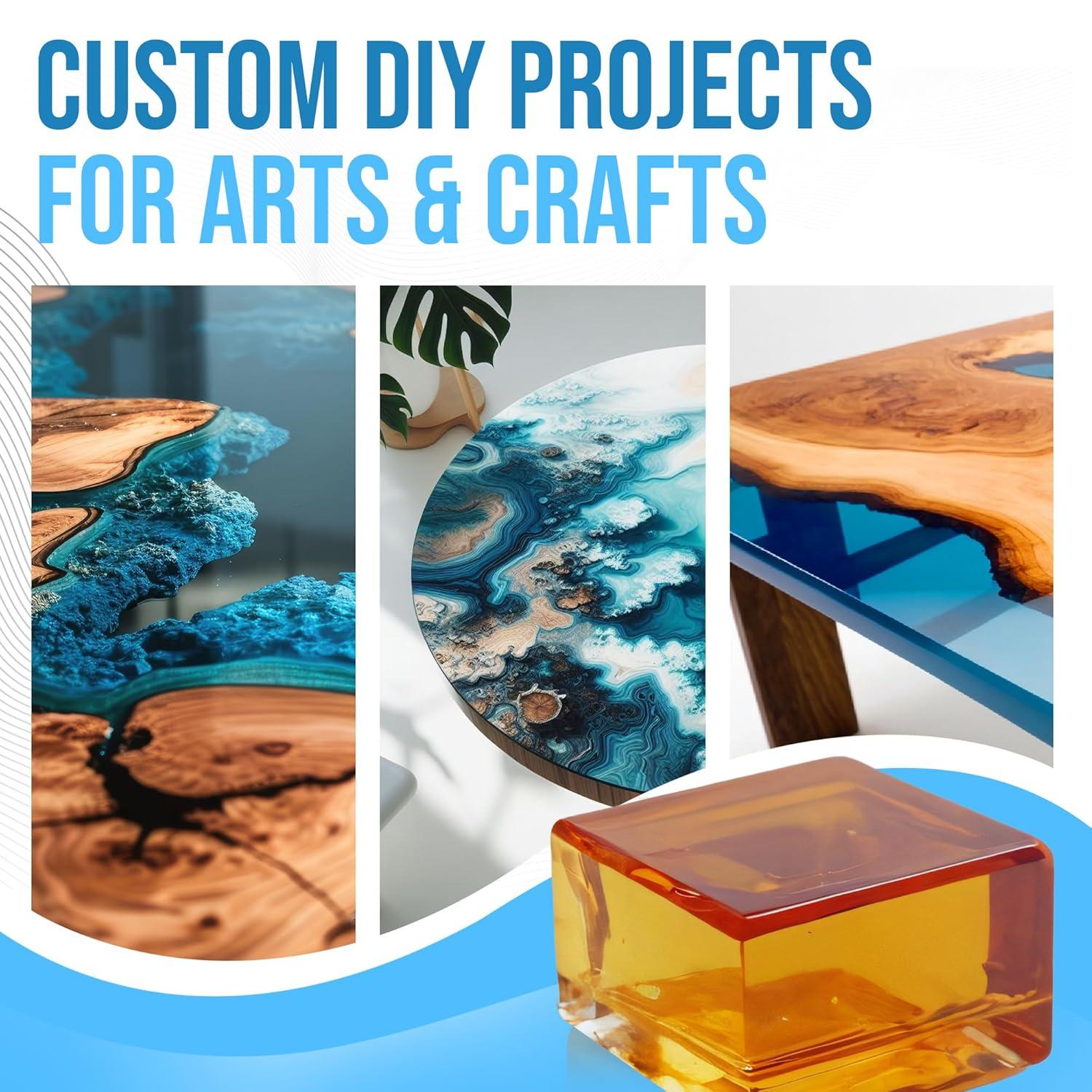 East Coast Resin Epoxy 64 Oz Kit. for Super Gloss Coating and Tabletops