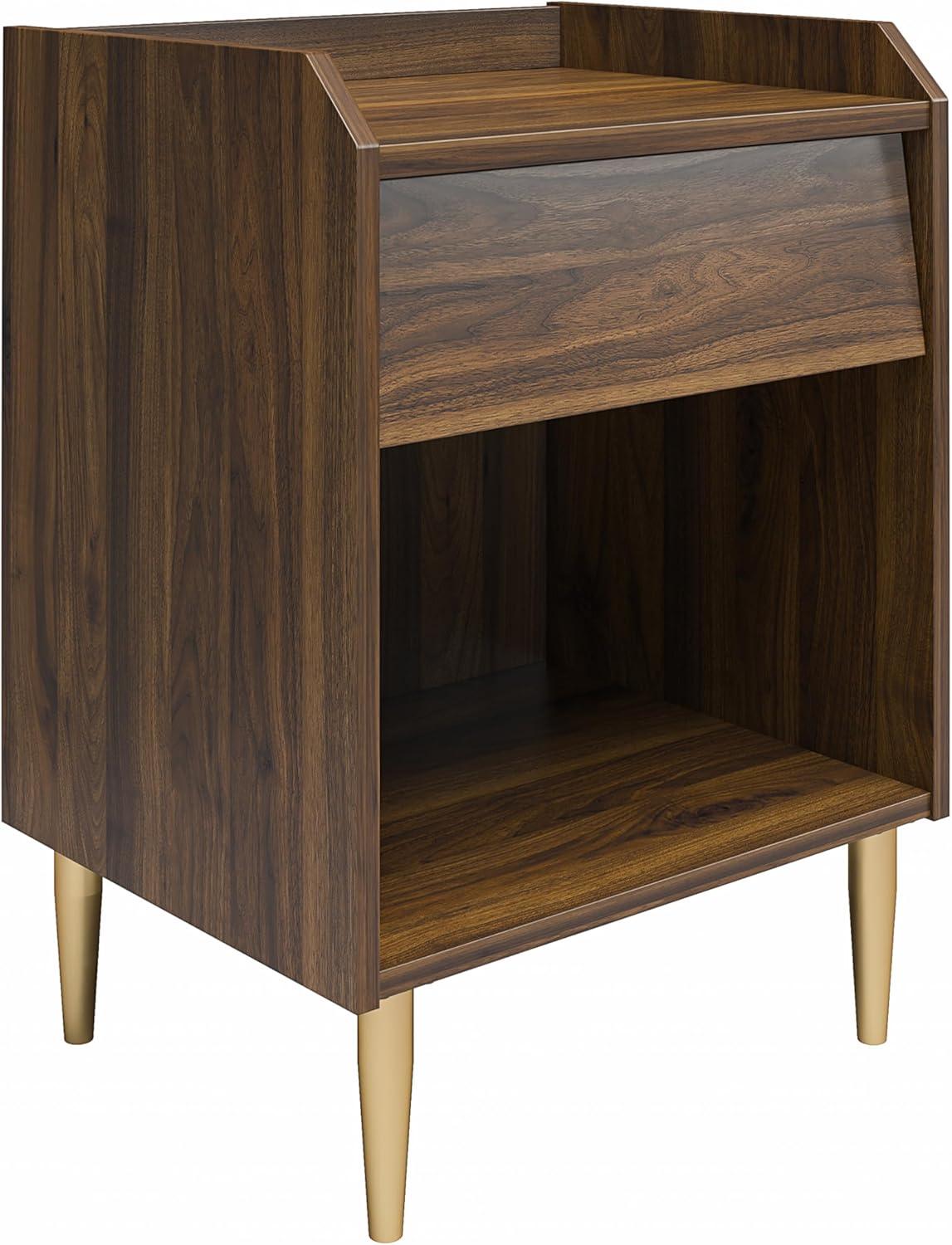 Little Seeds Remy Nightstand, Walnut