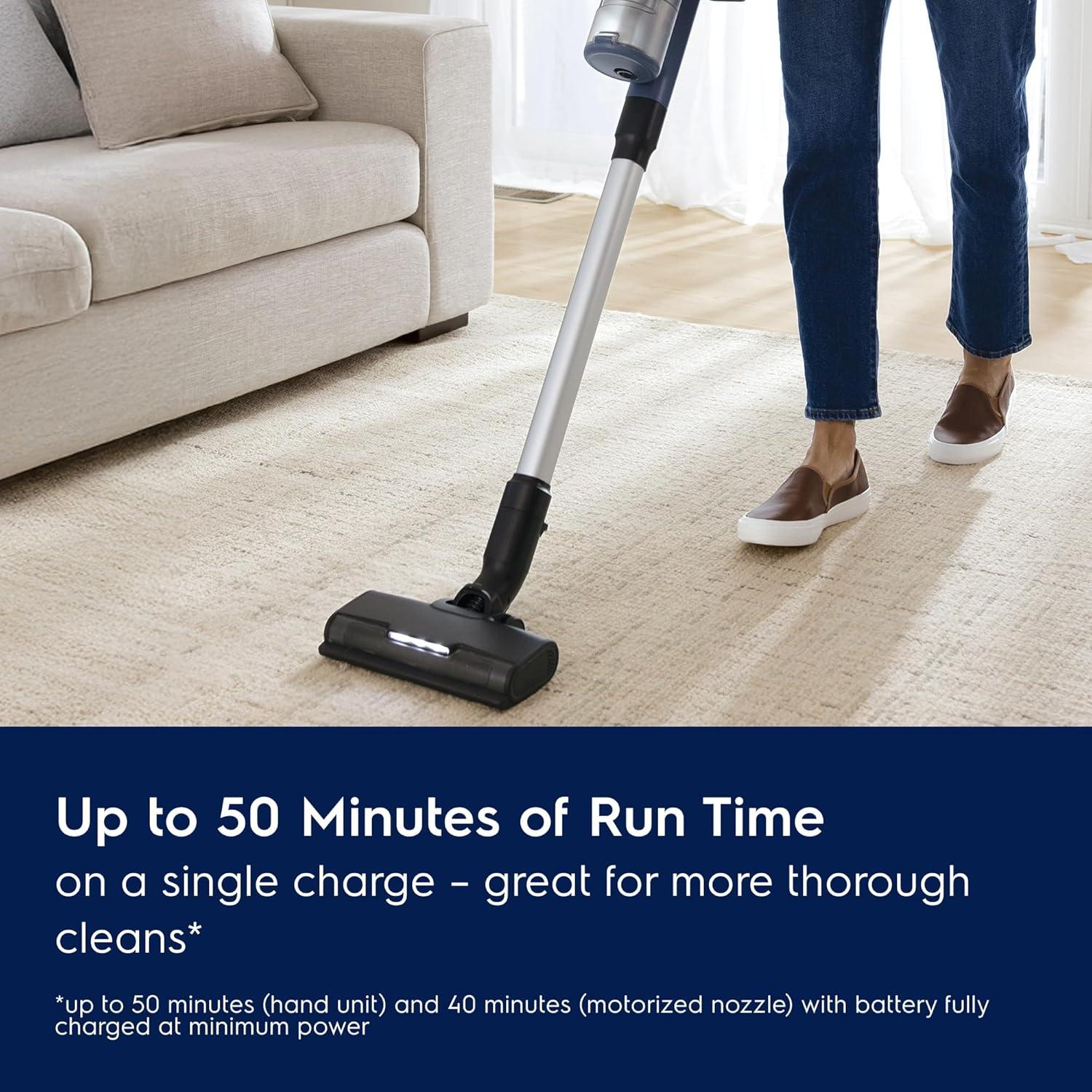 Electrolux EHVS65S1AD Electrolux Ultimate600 Complete Home Lightweight Cordless Stick Vacuum, Motorized Nozzles, 5-Step Filtration, LED Smart Display, For Floors, Upholstery, Mattresses
