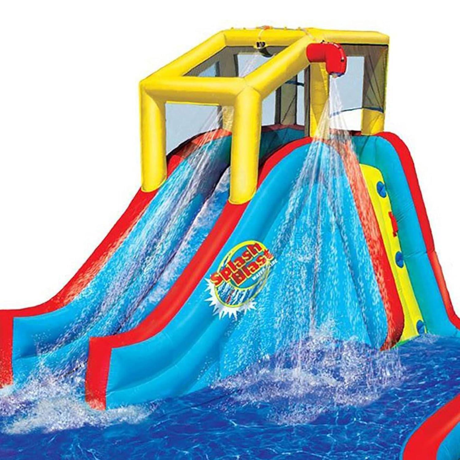 Banzai Slide N Soak Splash Park Inflatable Outdoor Kids Water Park Play Center & Reviews | Wayfair