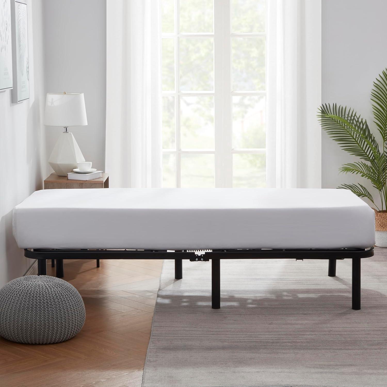 Bryt Basic Adjustable Bed Base, Full Size Bed Frame with Motorized Head and Foot Incline and Wireless Remote