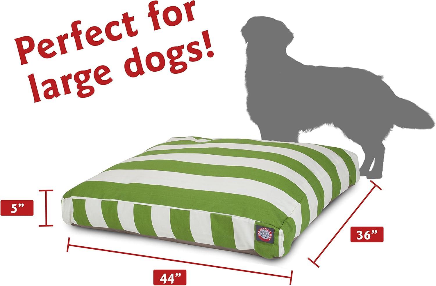 Majestic Pet Vertical Stripe Rectangle Dog Bed