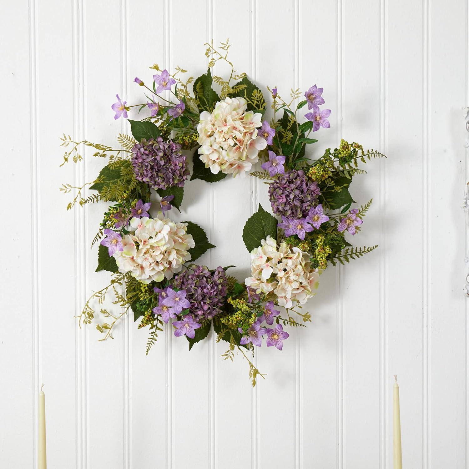 Faux Berry Polyester 24'' Wreath