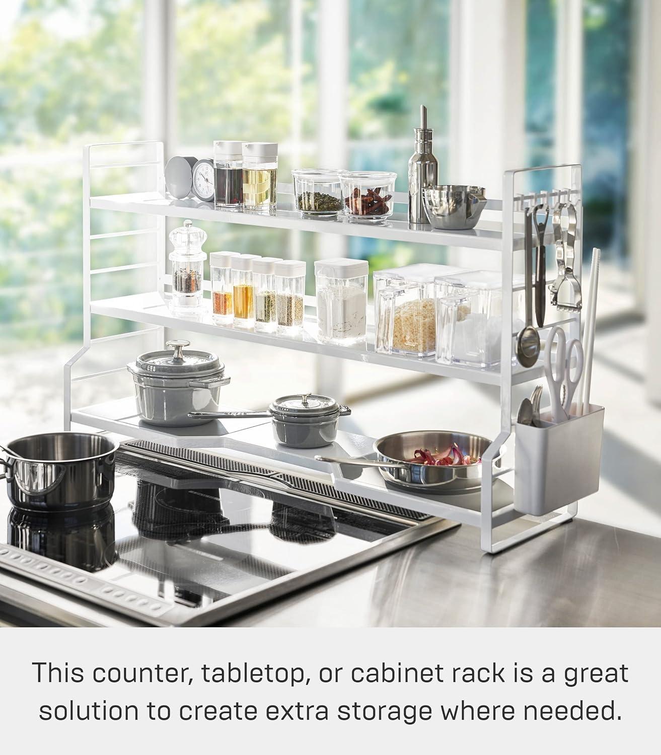 Yamazaki Tower White Stove Rack