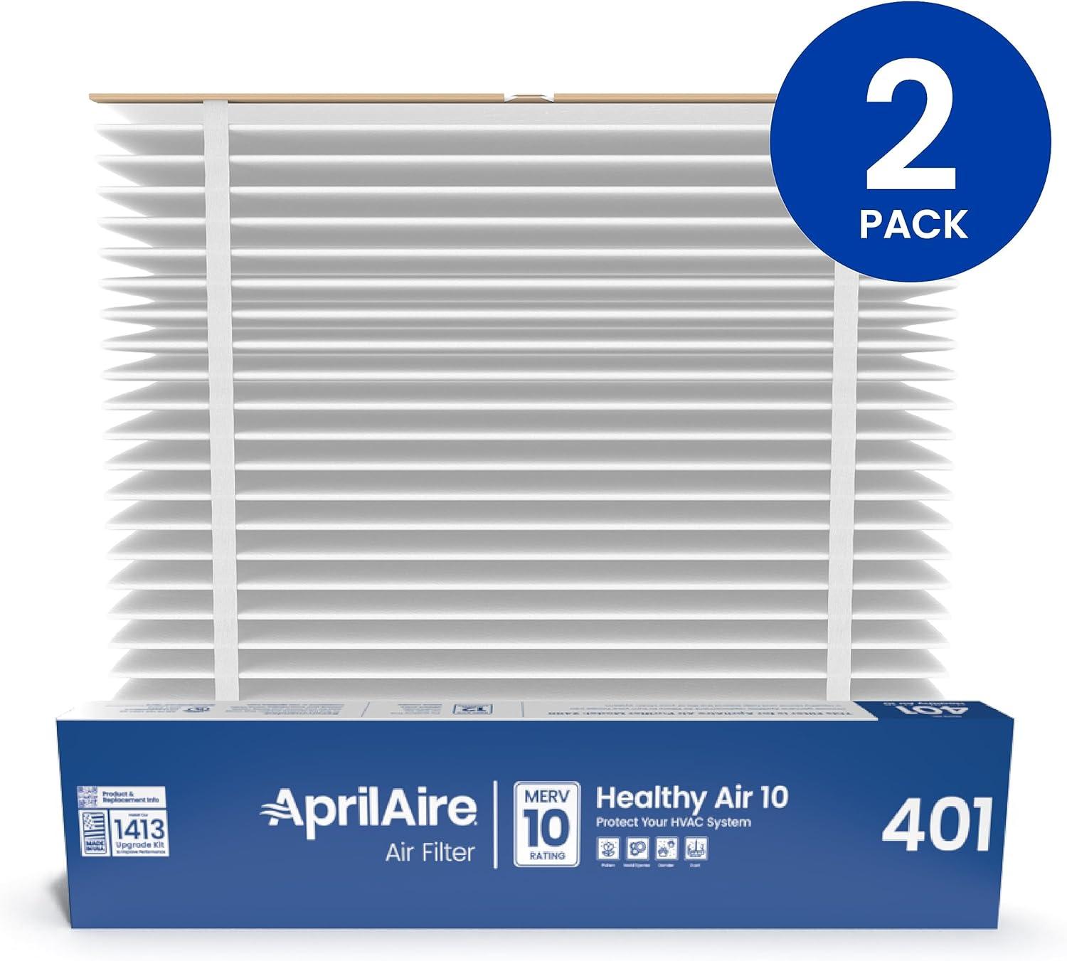 AprilAire 401 Frameless Spun Glass Air Filter Pack