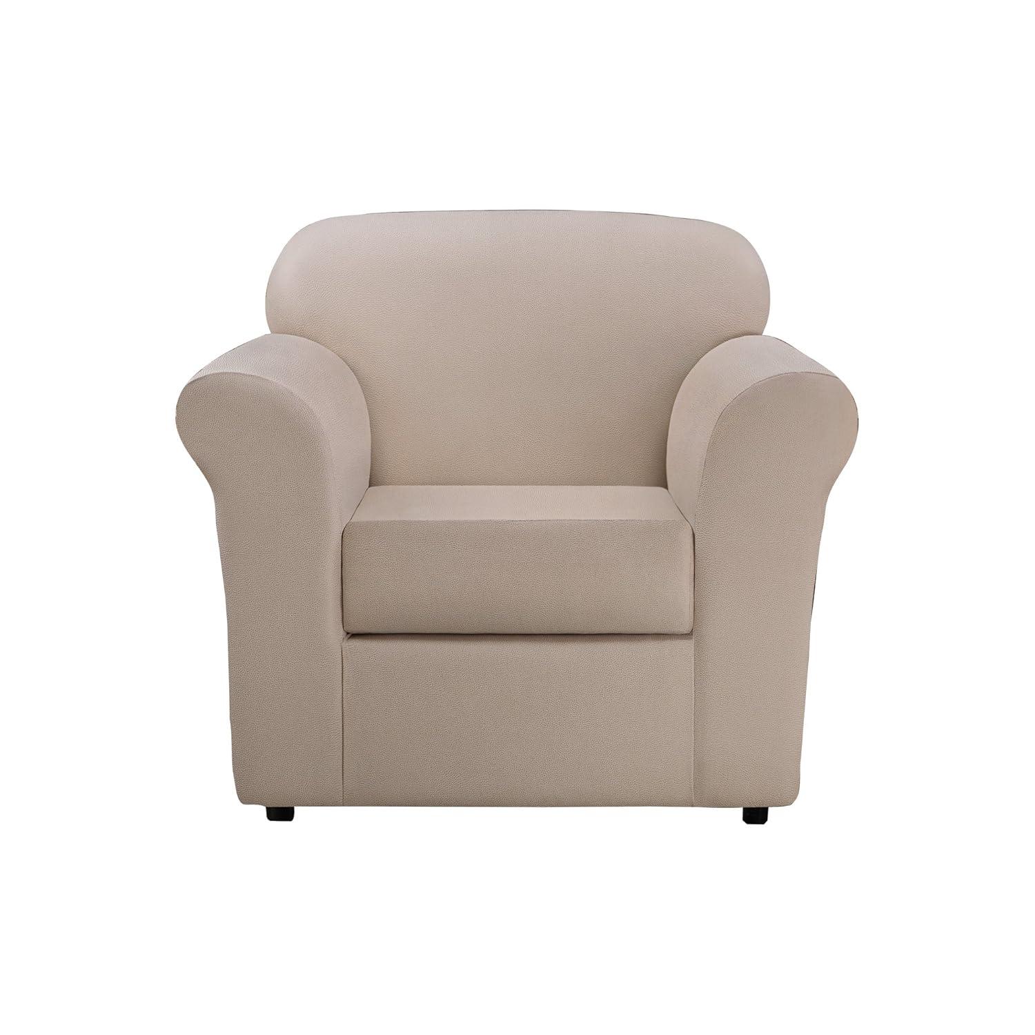 Sure Fit Ultimate Heavyweight Stretch Box Cushion Armchair Slipcover