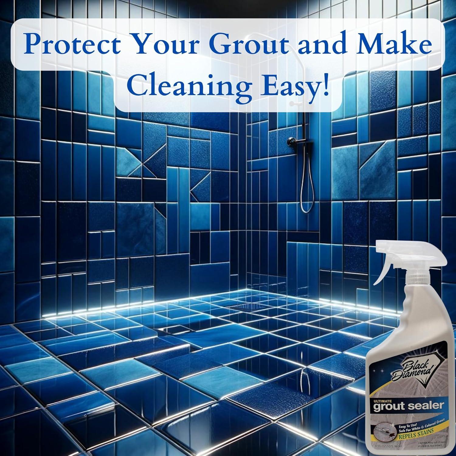 Black Diamond Ultimate Grout Sealer for Tile and Marble