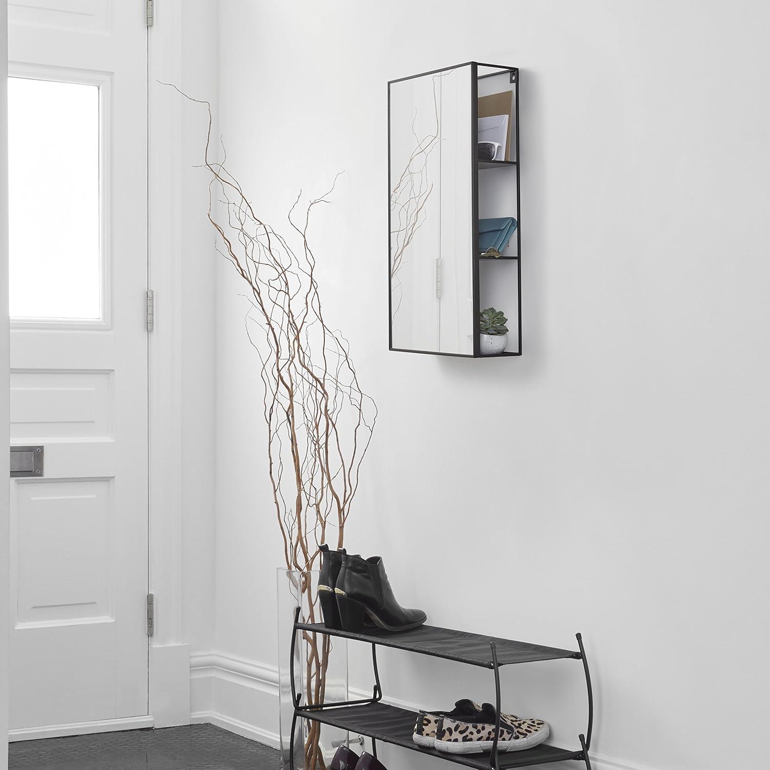 Cubiko Storage Wall Mirror