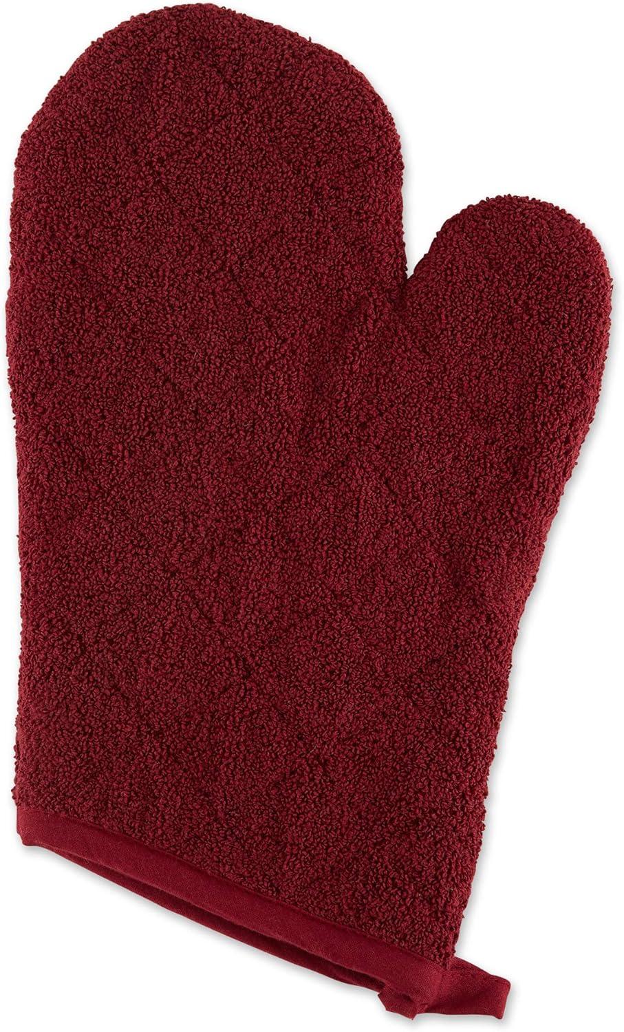 Design Imports Cotton Oven Mitt Set (Set of 2)