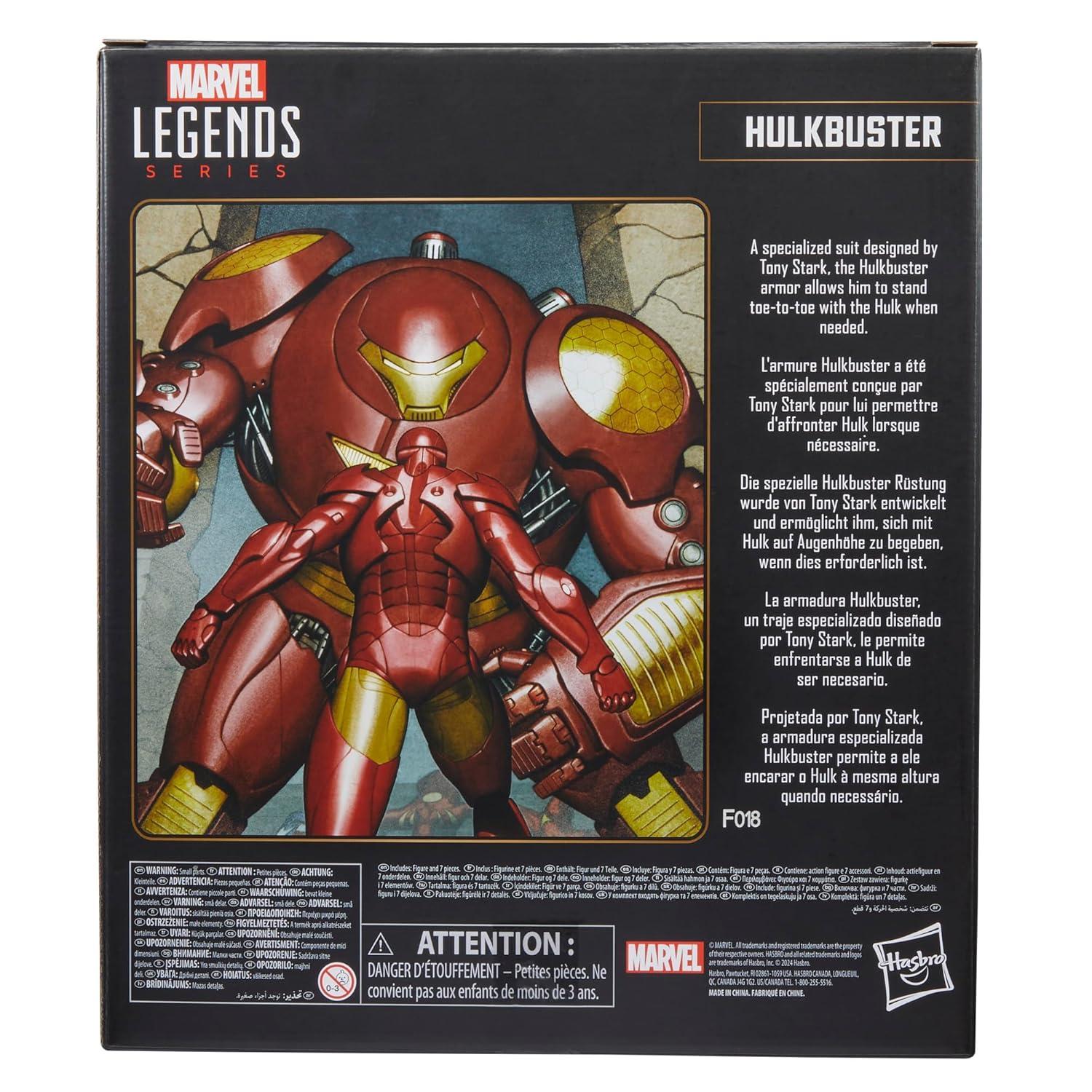 Marvel Legends Series Hulkbuster, Deluxe 6" Scale Comics Collectible Action Figure